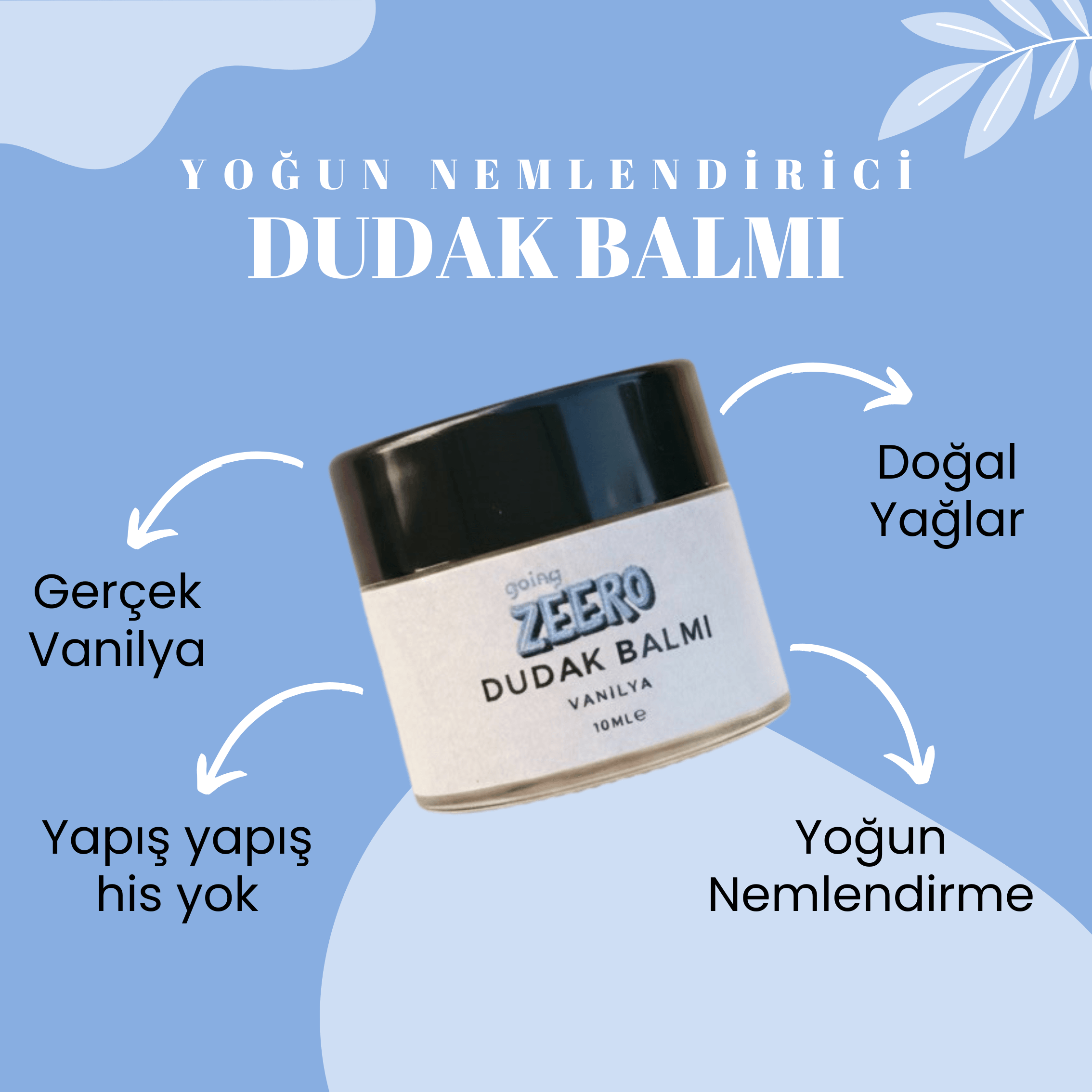 Dudak Nemlendirici - Lip Balm  10 ml
