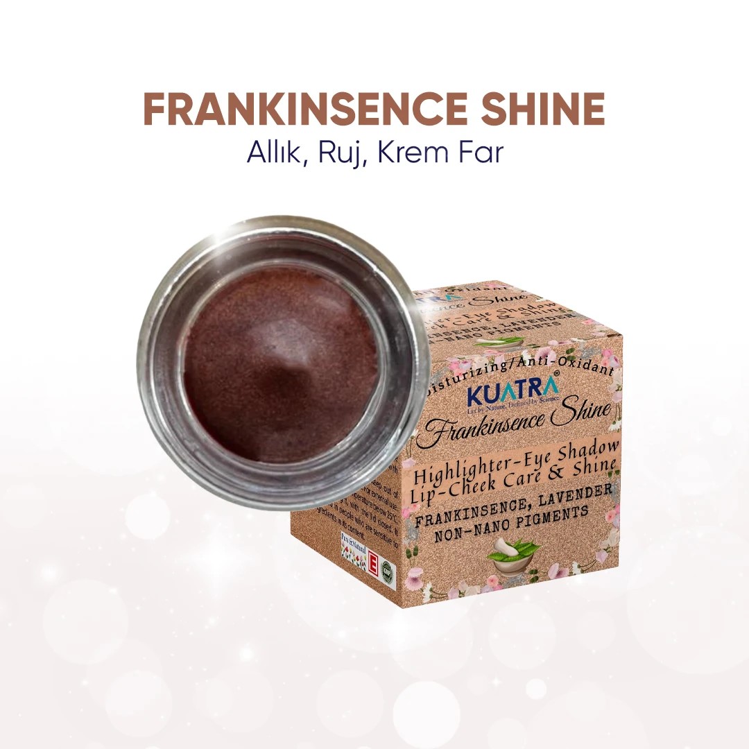 Frankinsence Shine (Ruj - Allık - Göz Farı 7ml) Hepsi Bir Arada Balm