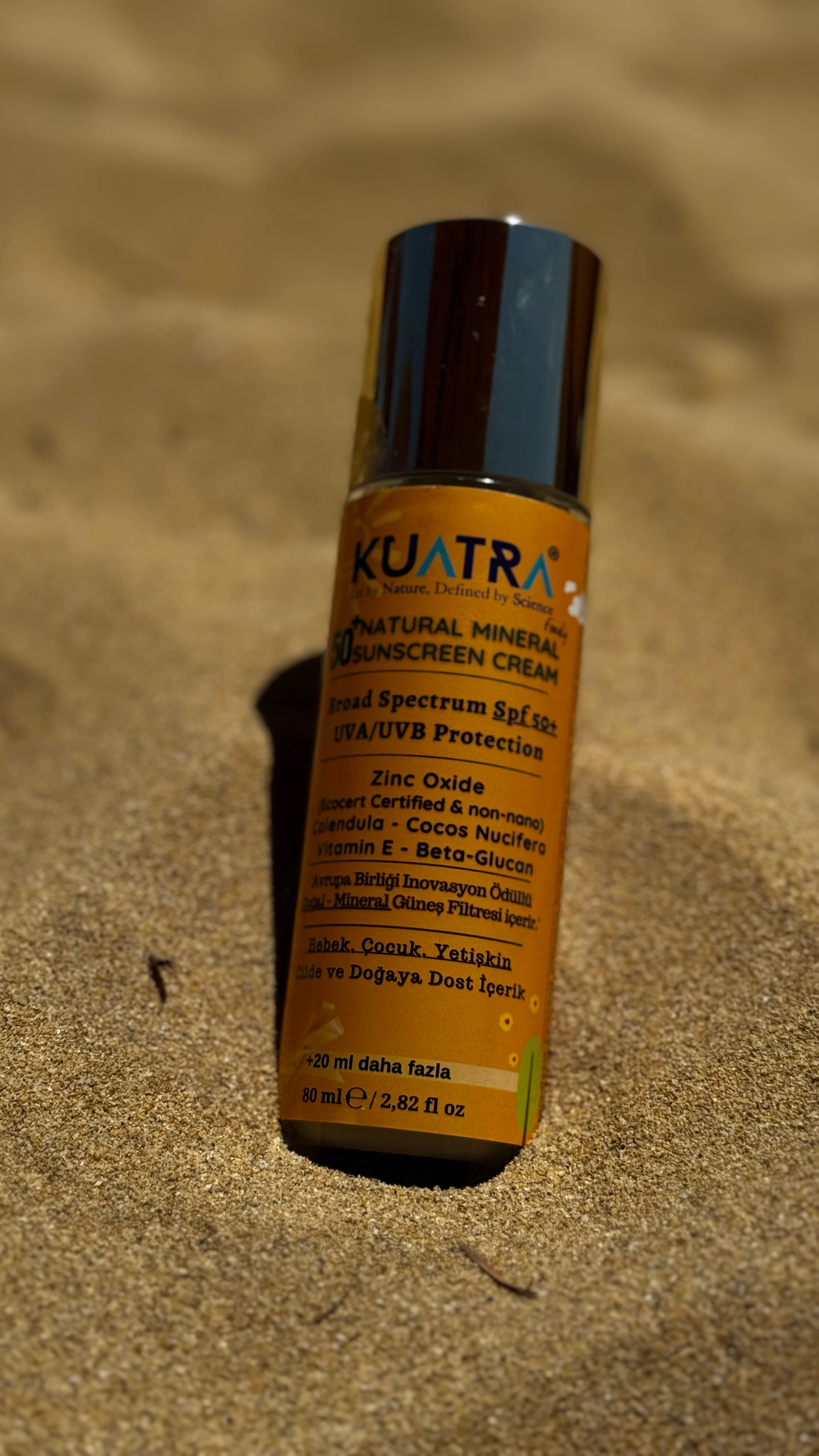 Doğal Mineral - Nemlendirici Güneş Koruyucu SPF 50+ 80 ml