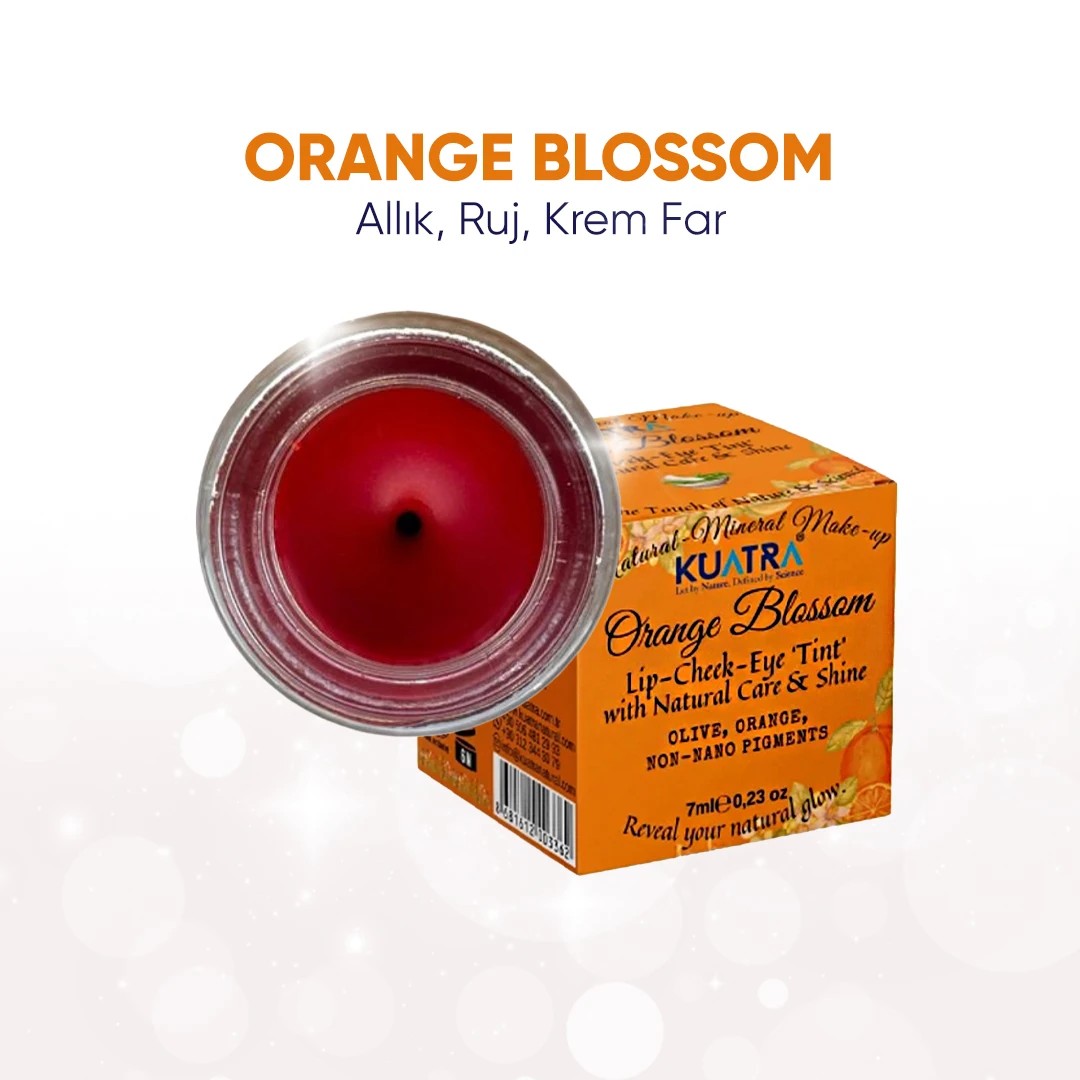 Orange Blossom (Ruj - Allık - Göz Farı 7ml) Hepsi Bir Arada Balm