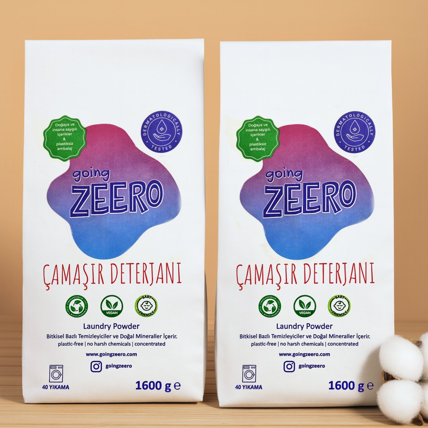 Çamaşır Makinesi Deterjanı - 2'li Ekonomik Paket - 80 Yıkama 