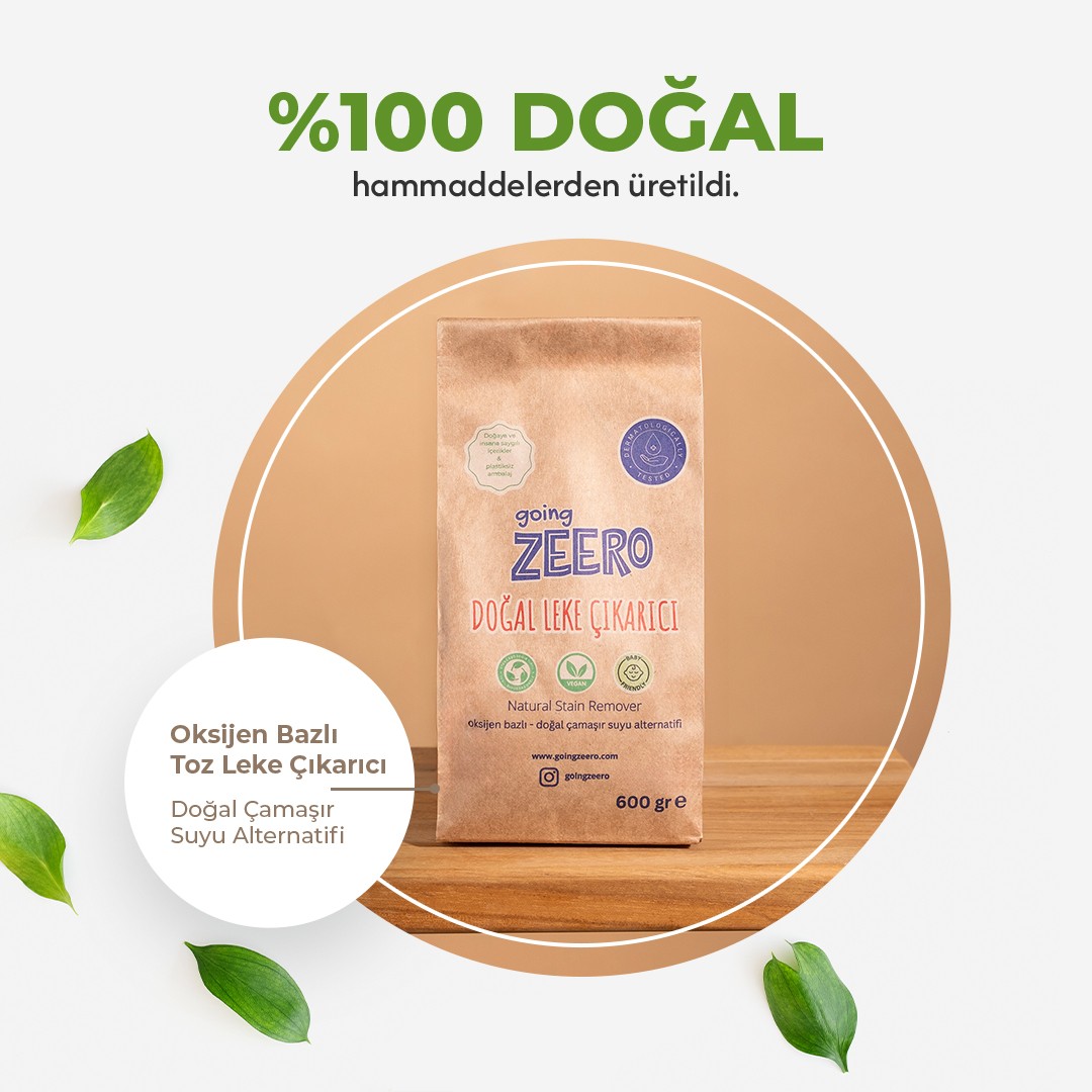 Oksijen Bazlı Doğal Leke Çıkarıcı - Eko Paket