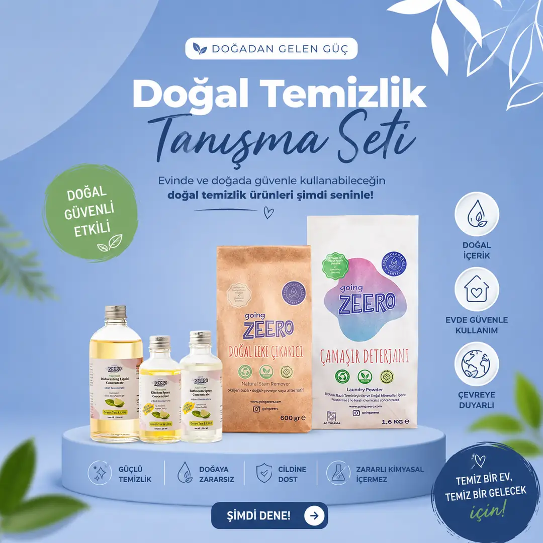 Doğal Temizlik Tanışma Seti - Avantajlı