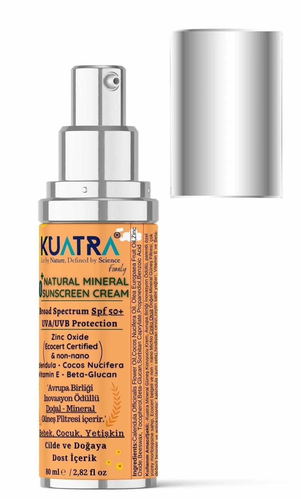 Doğal Mineral - Nemlendirici Güneş Koruyucu SPF 50+