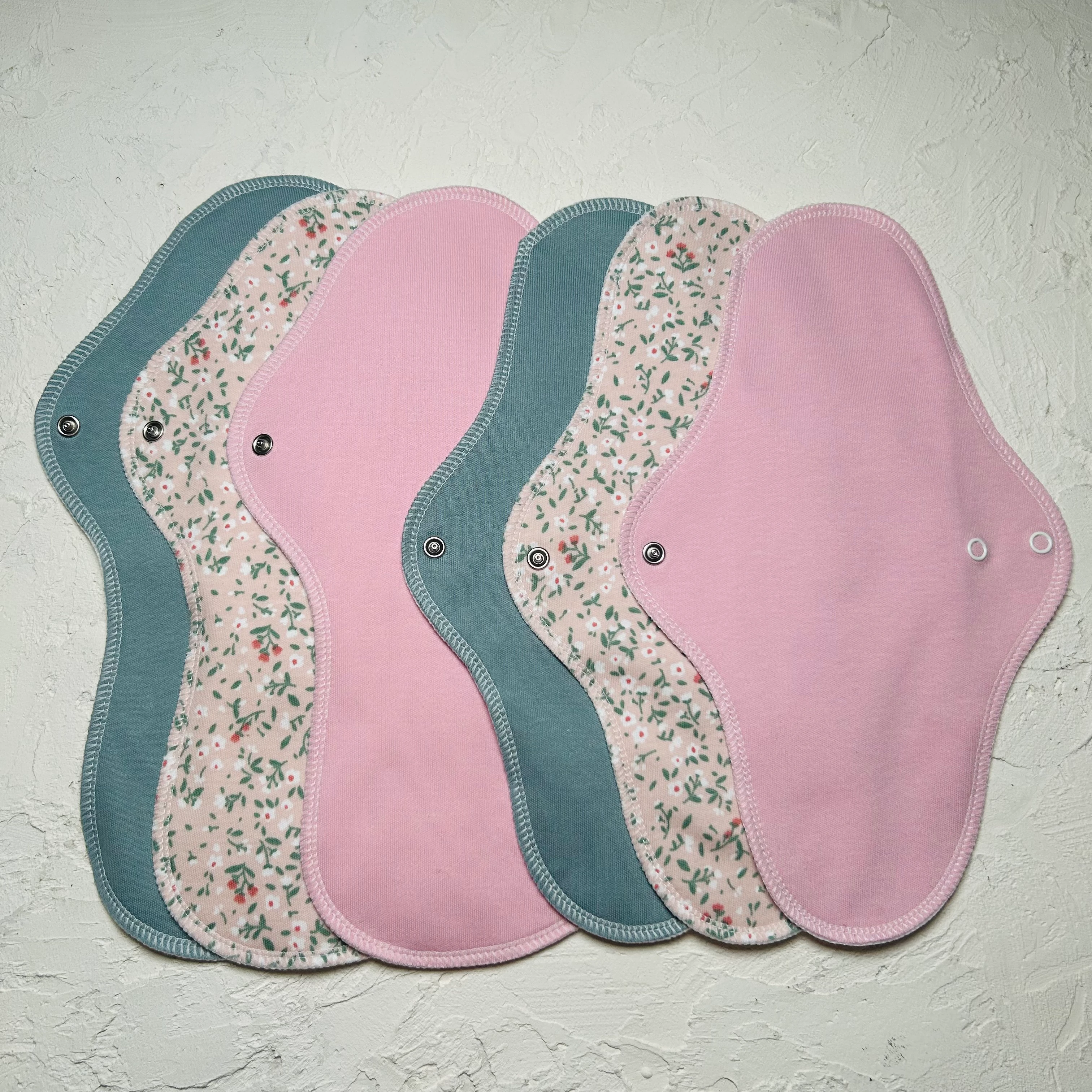 Yıkanabilir Regl Pedi (%100 Pamuk 3 Extra Büyük & 3 Gece)