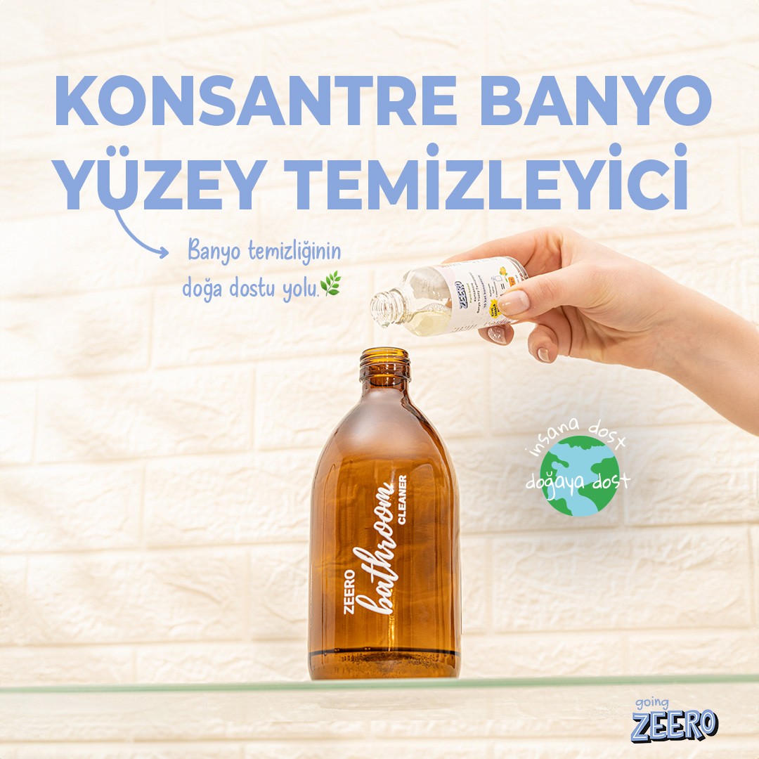 Banyo Temizleme Spreyi - Süper Konsantre - Lime & Okaliptus