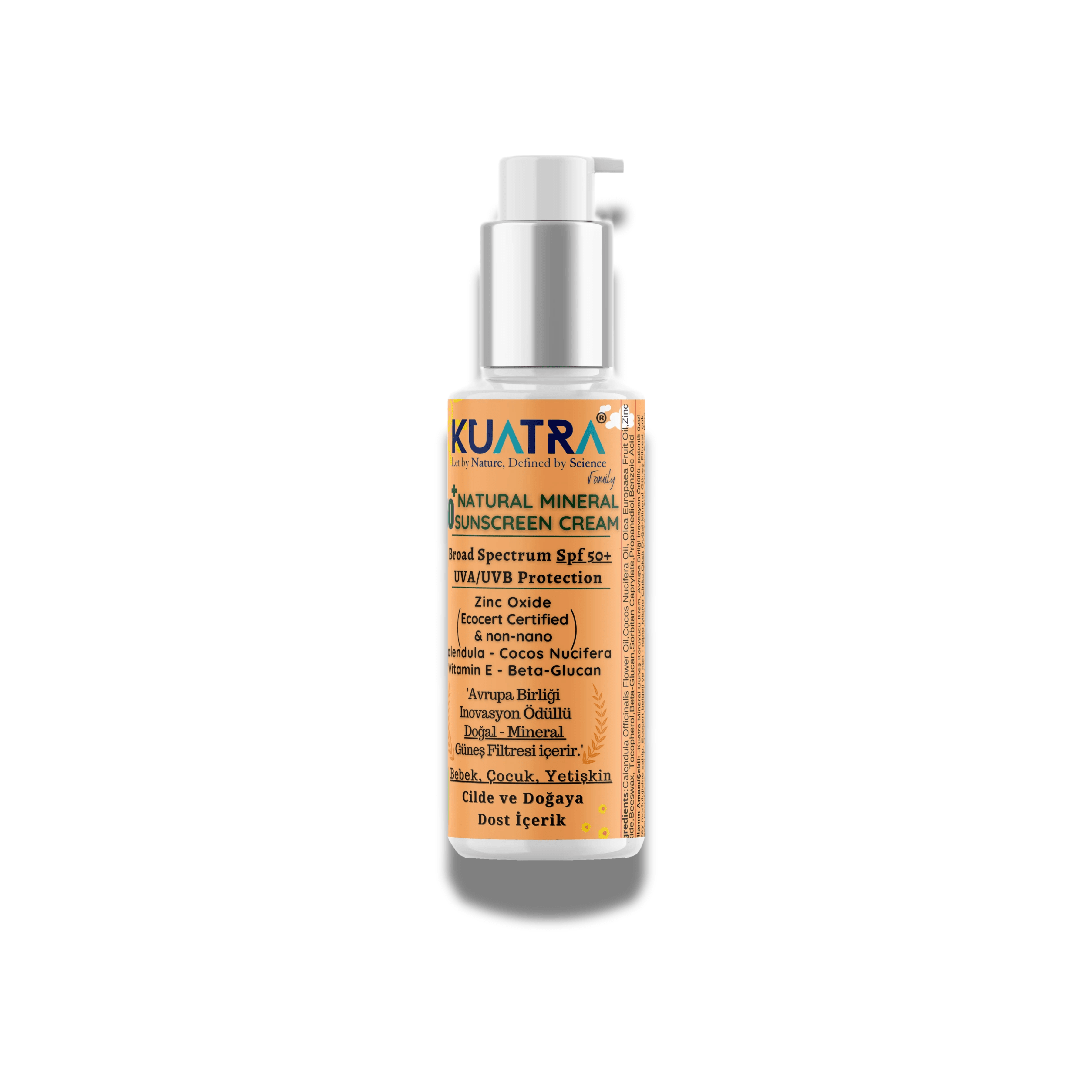Doğal Mineral - Nemlendirici Güneş Koruyucu SPF 50+ 80 ml