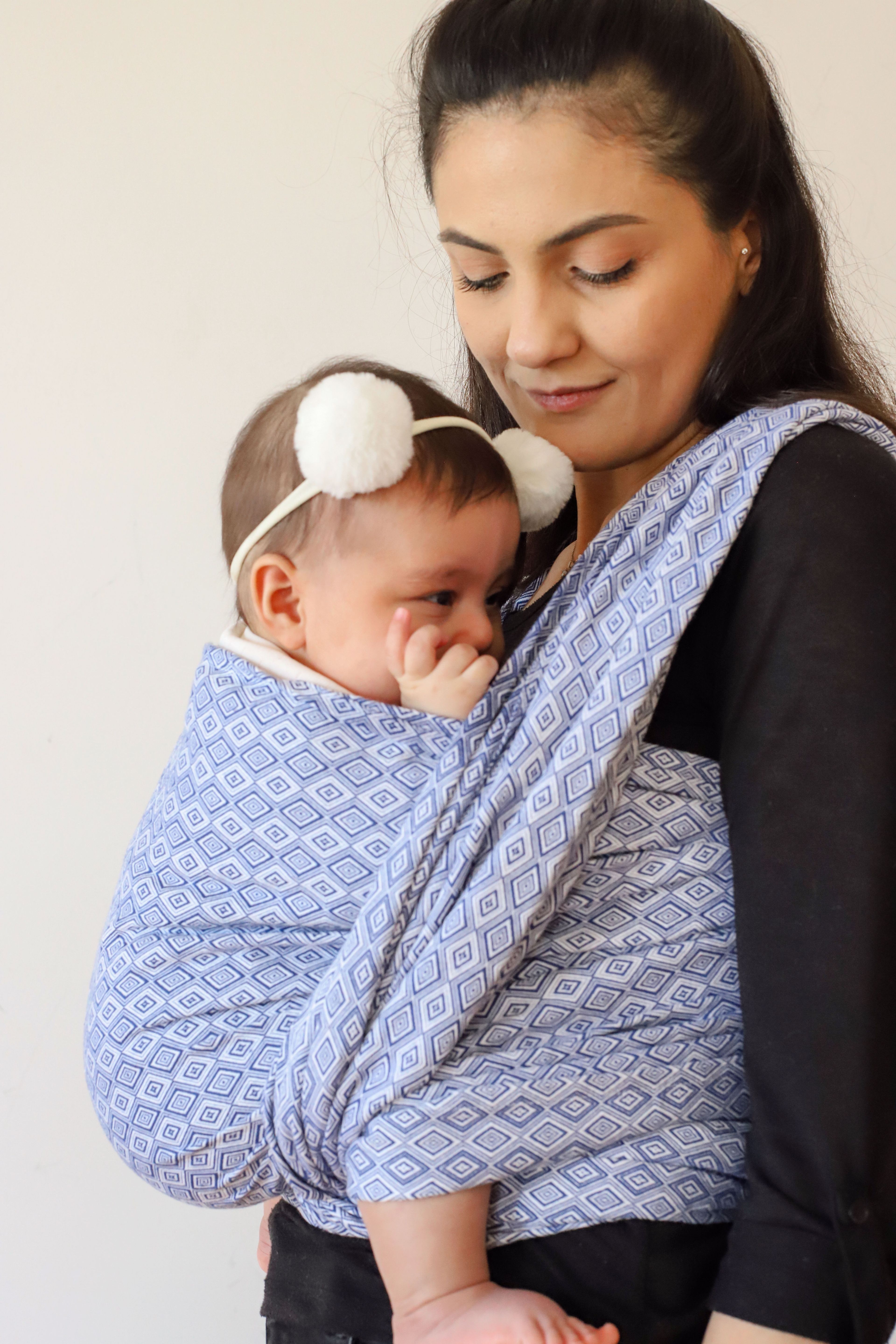 Dokuma Wrap Sling Diamond Organik Pamuk Anakucağı