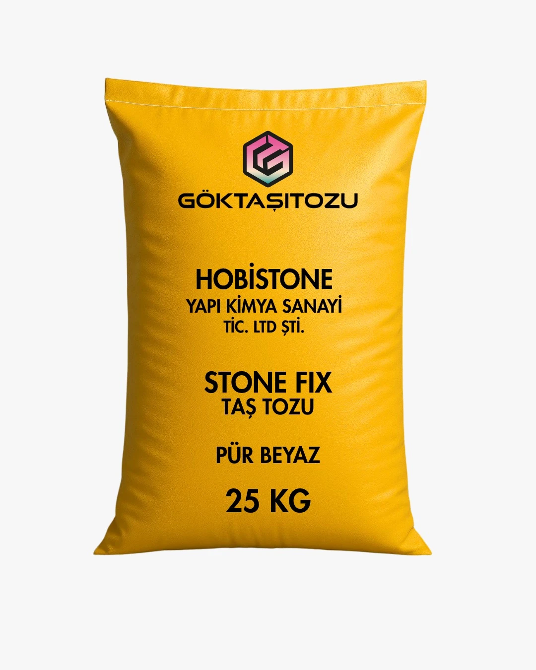 STONEFİX TAŞ TOZU HOBİ HARCI OBJE MUMLUK HEYKEL SAKSI TEPSİ YAPIMI İÇİN KAR BEYAZ DÖKÜM TOZU 25 KG