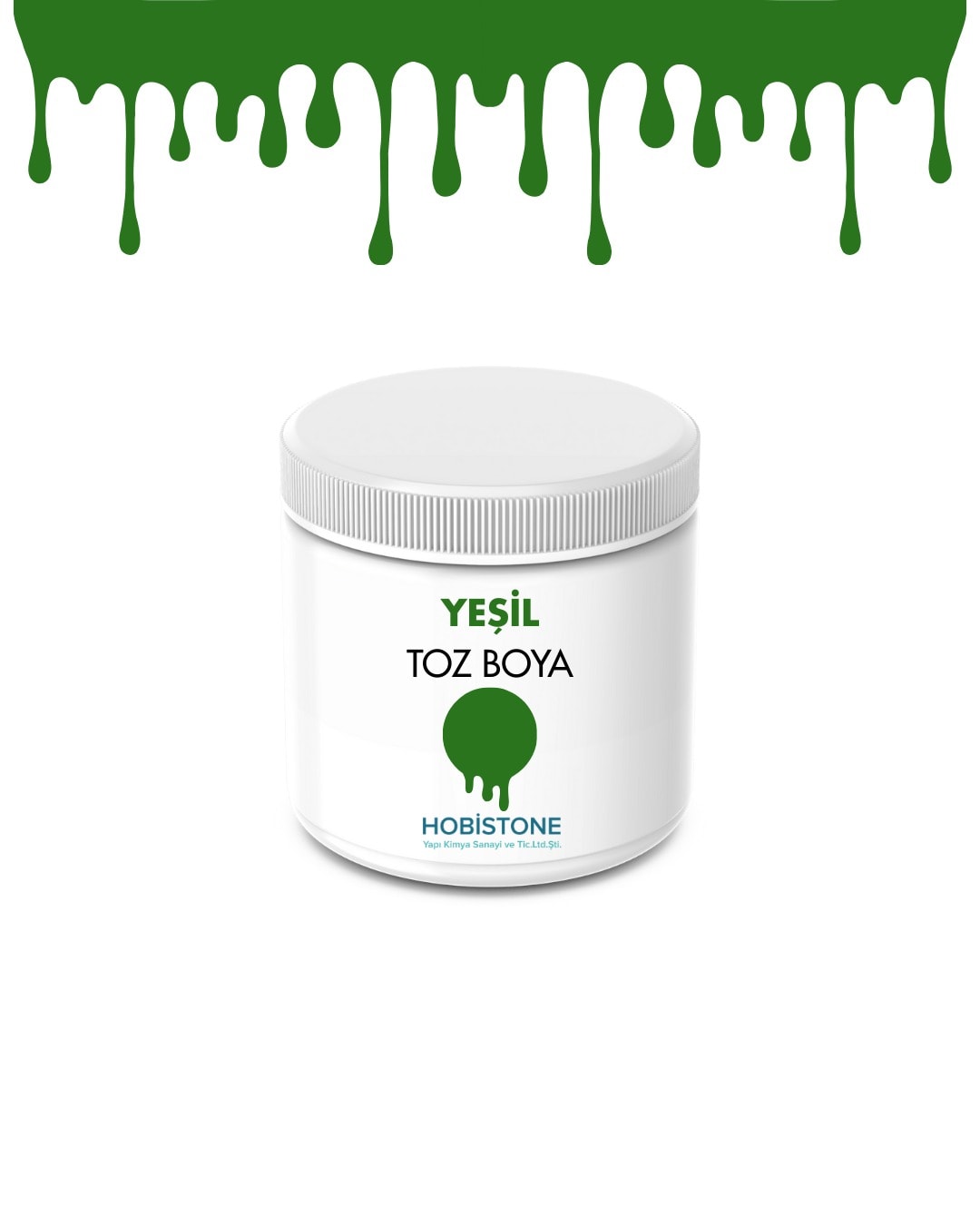 YEŞİL TOZ BOYA - TAŞ TOZU BOYASI 100 GR