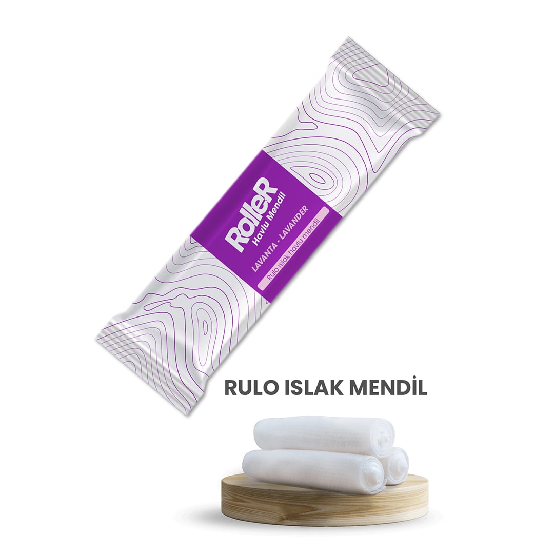 Standart Rulo Islak Mendil - 100 Adet Lavanta Koku
