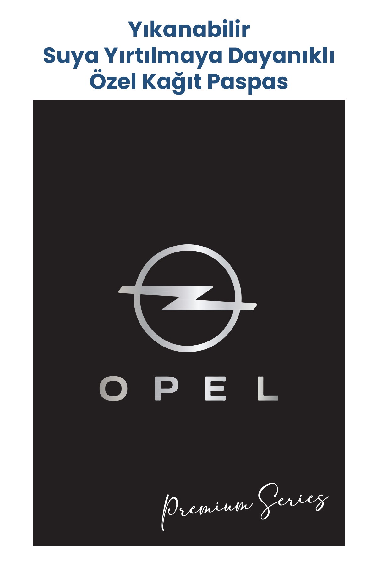 Özel Yıkanabilir Kağıt Paspas 500 Adet 35x50cm - Opel Lgolu