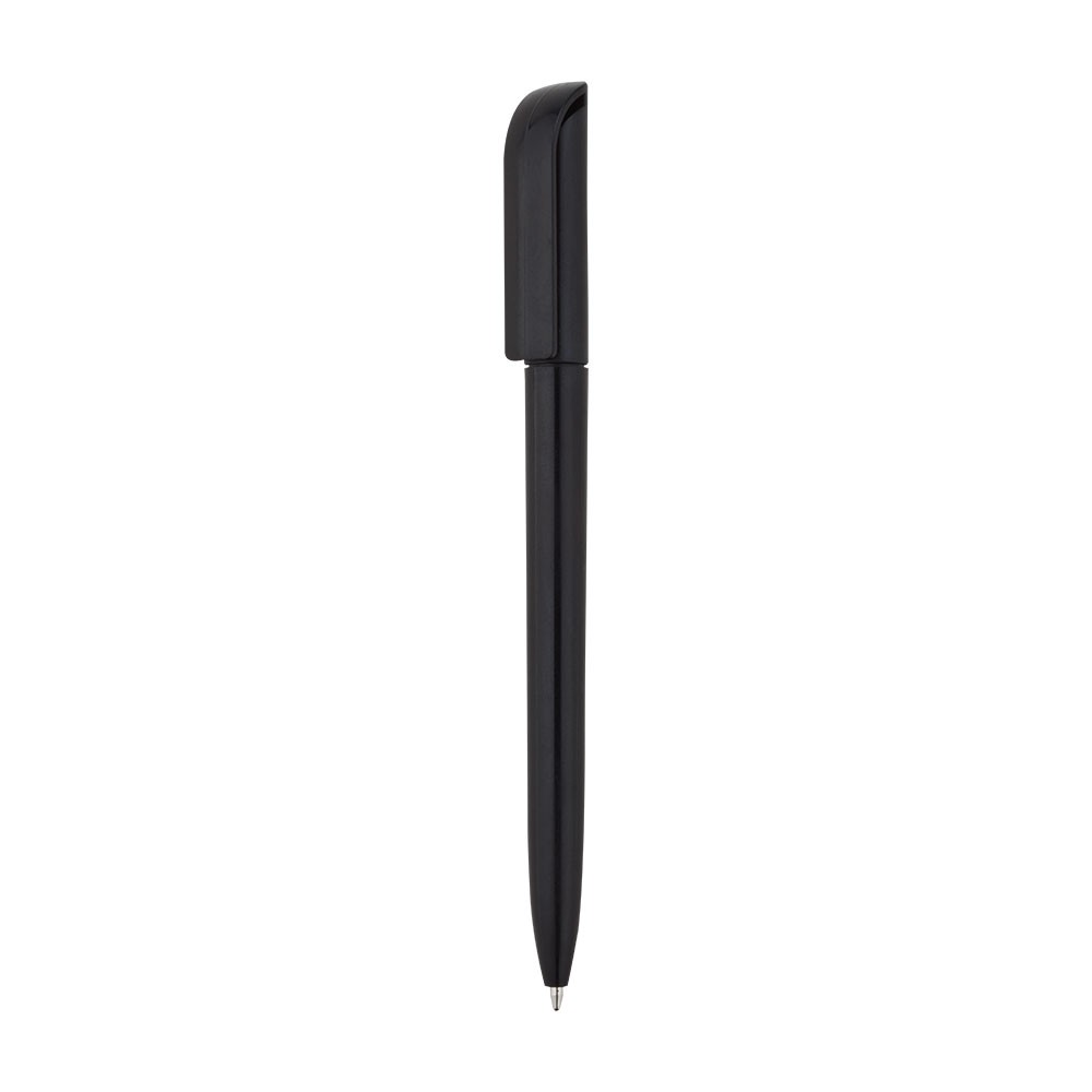 Nişantaşı Plastik Tükenmez Kalem Özel Logo Baskılı - Siyah 500 Adet Tek Renk