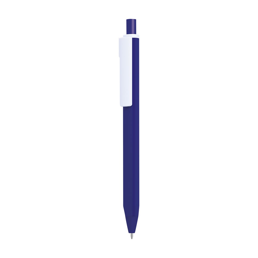 Üsküdar Plastik Tükenmez Kalem Özel Logo Baskılı - Lacivert 500 Adet Tek Renk