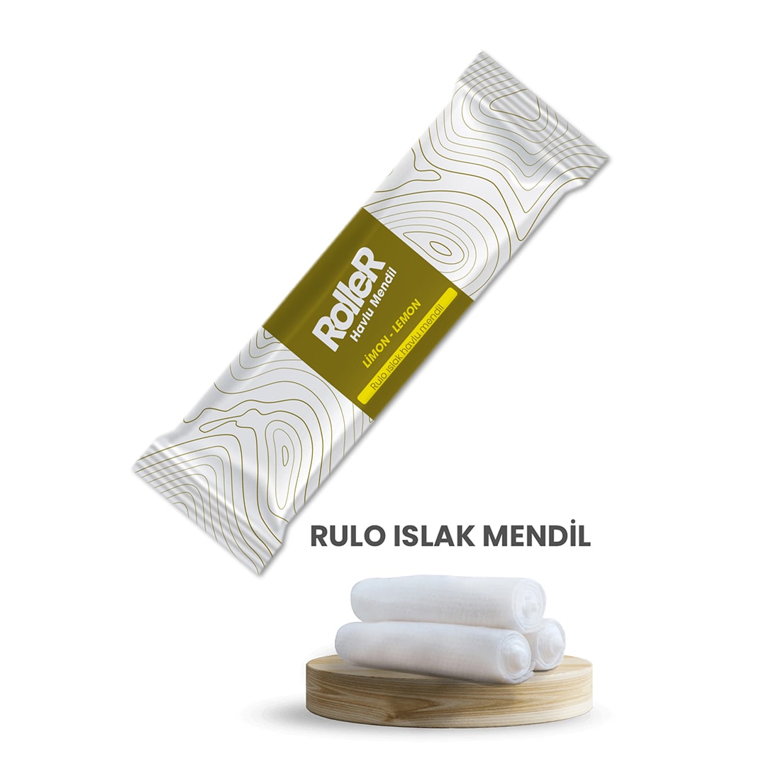 Standart Rulo Islak Mendil - 100 Adet Limon Koku