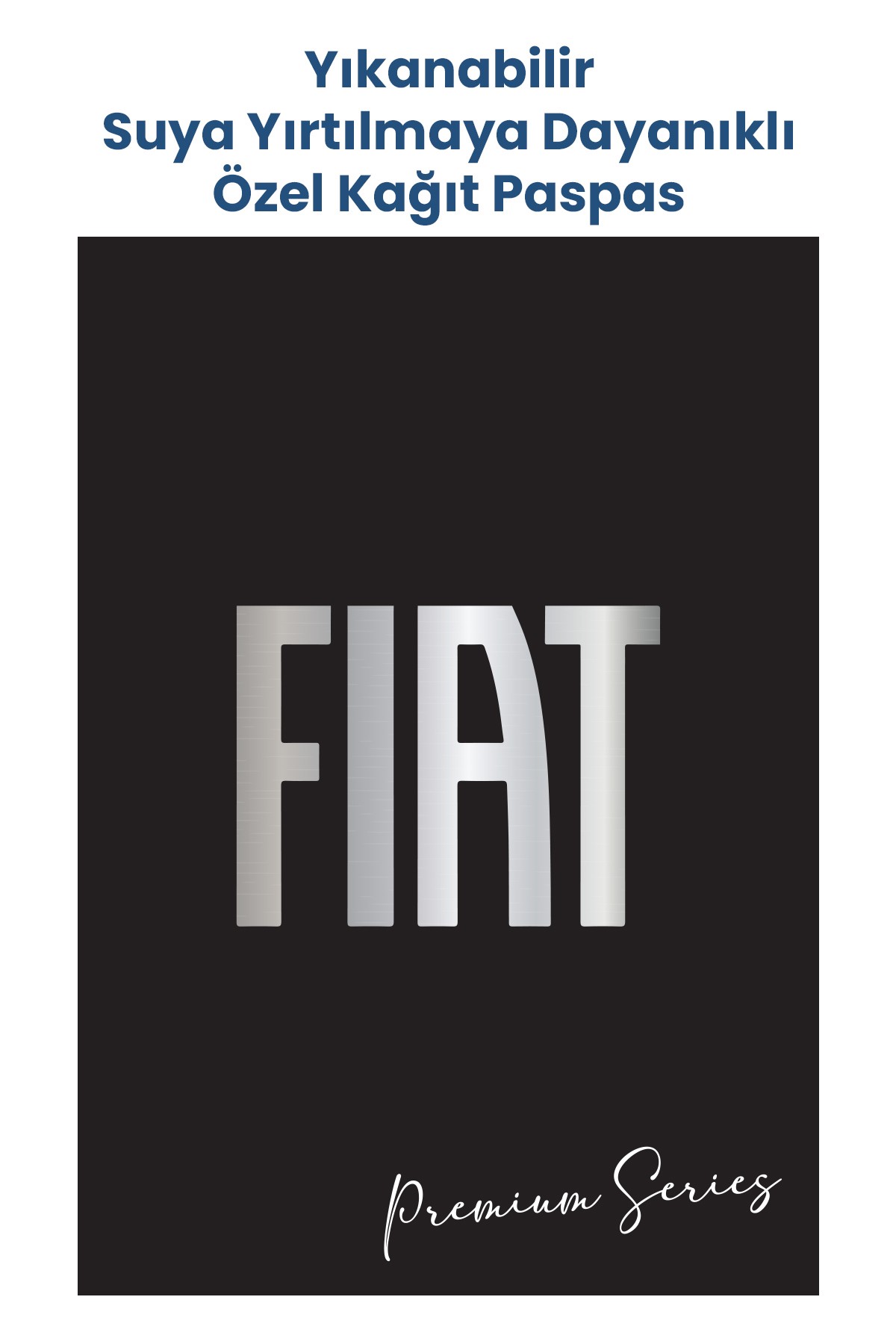 Özel Yıkanabilir Kağıt Paspas 500 Adet 35x50cm - Fiat Logolu