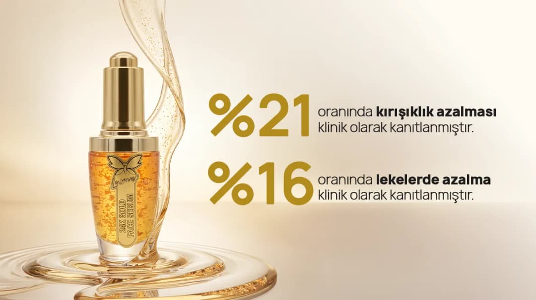 24k gold serum - luxun
