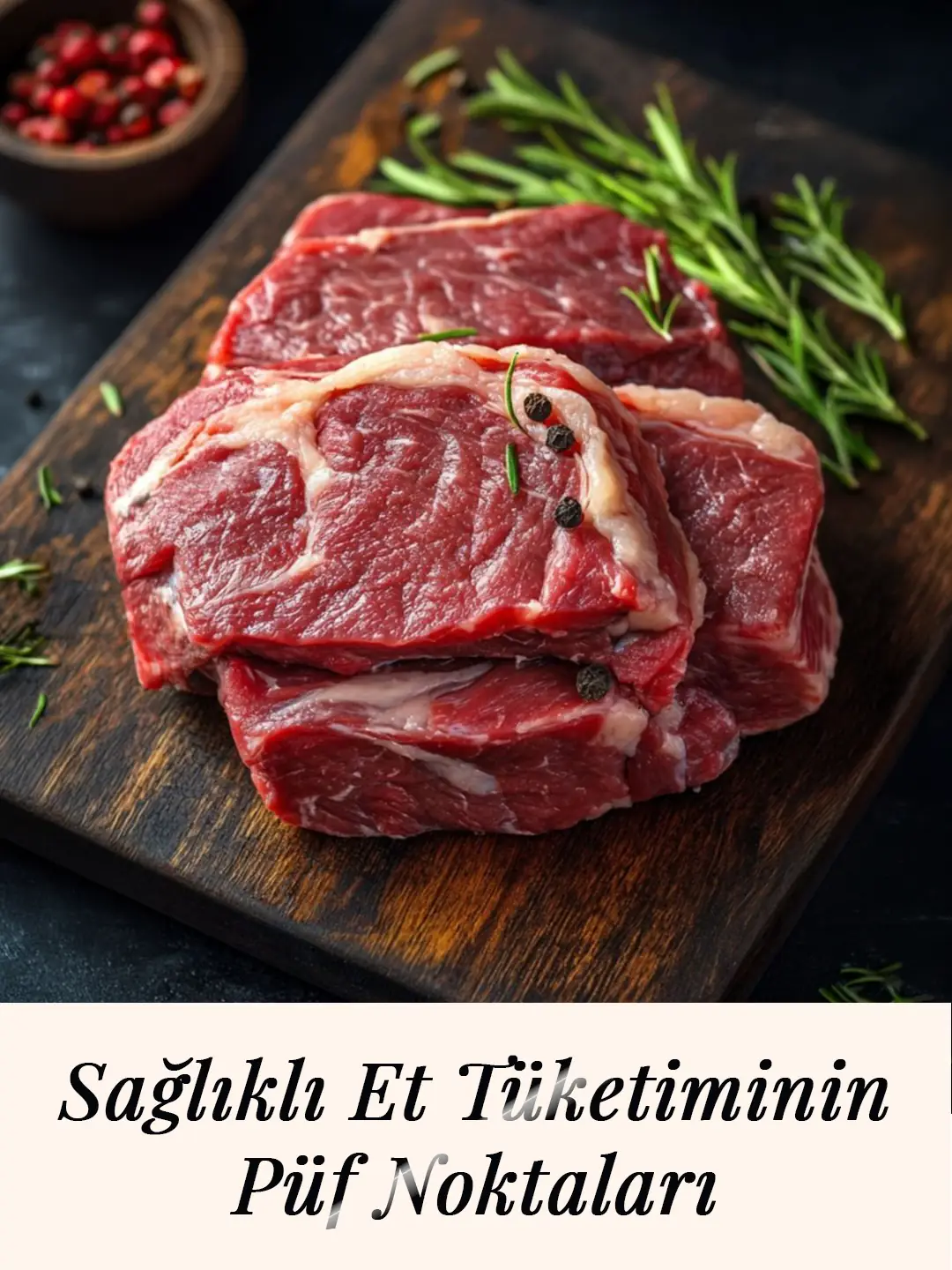 Kurban Bayramı'nda Sağlıklı Et Tüketimi
