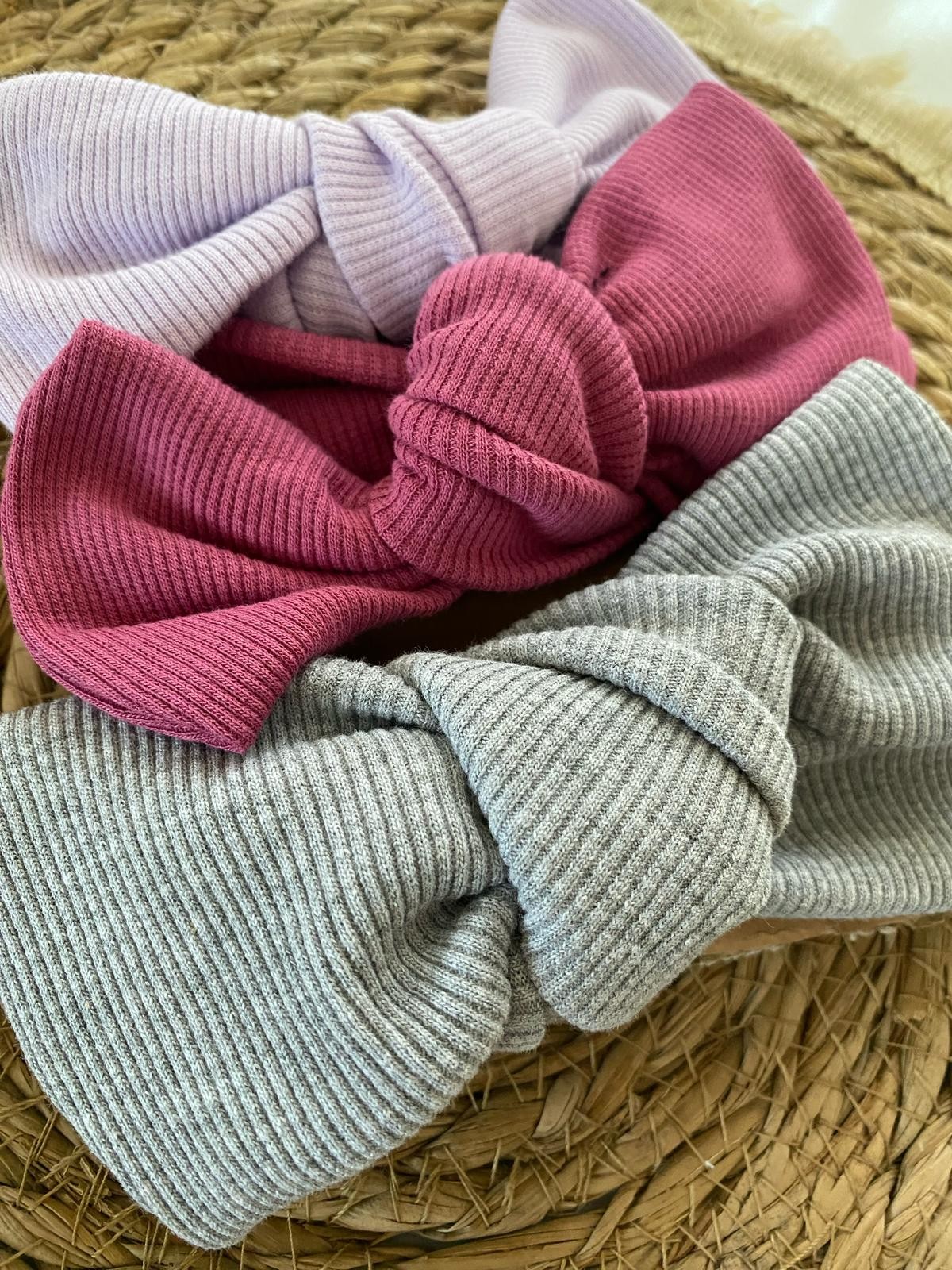 3 lü Kız Çocuk Bandana set 1-5 Yaş.