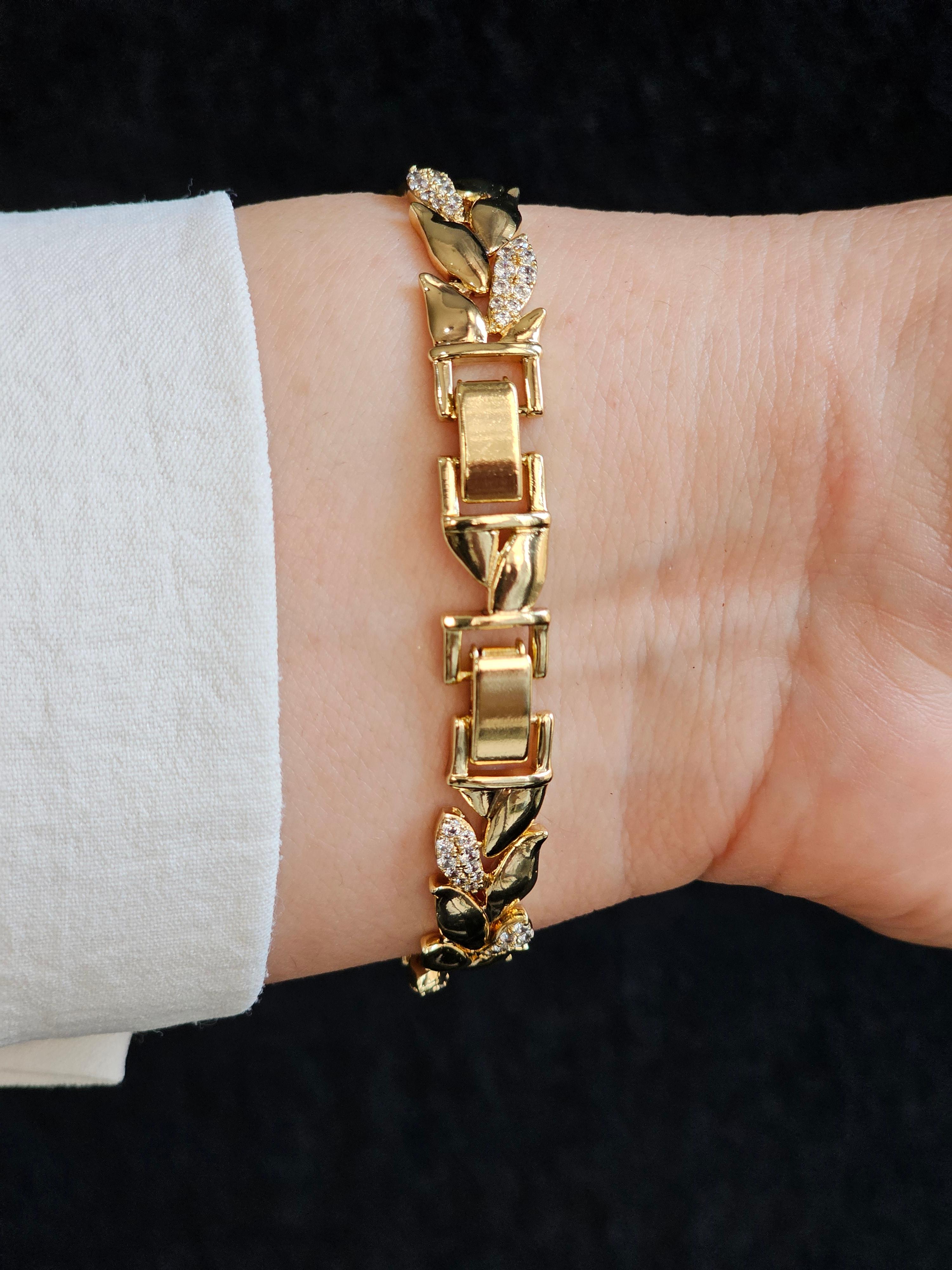 14k BAŞAK MODEL XUPING BİLEKLİK ( XP 003 )