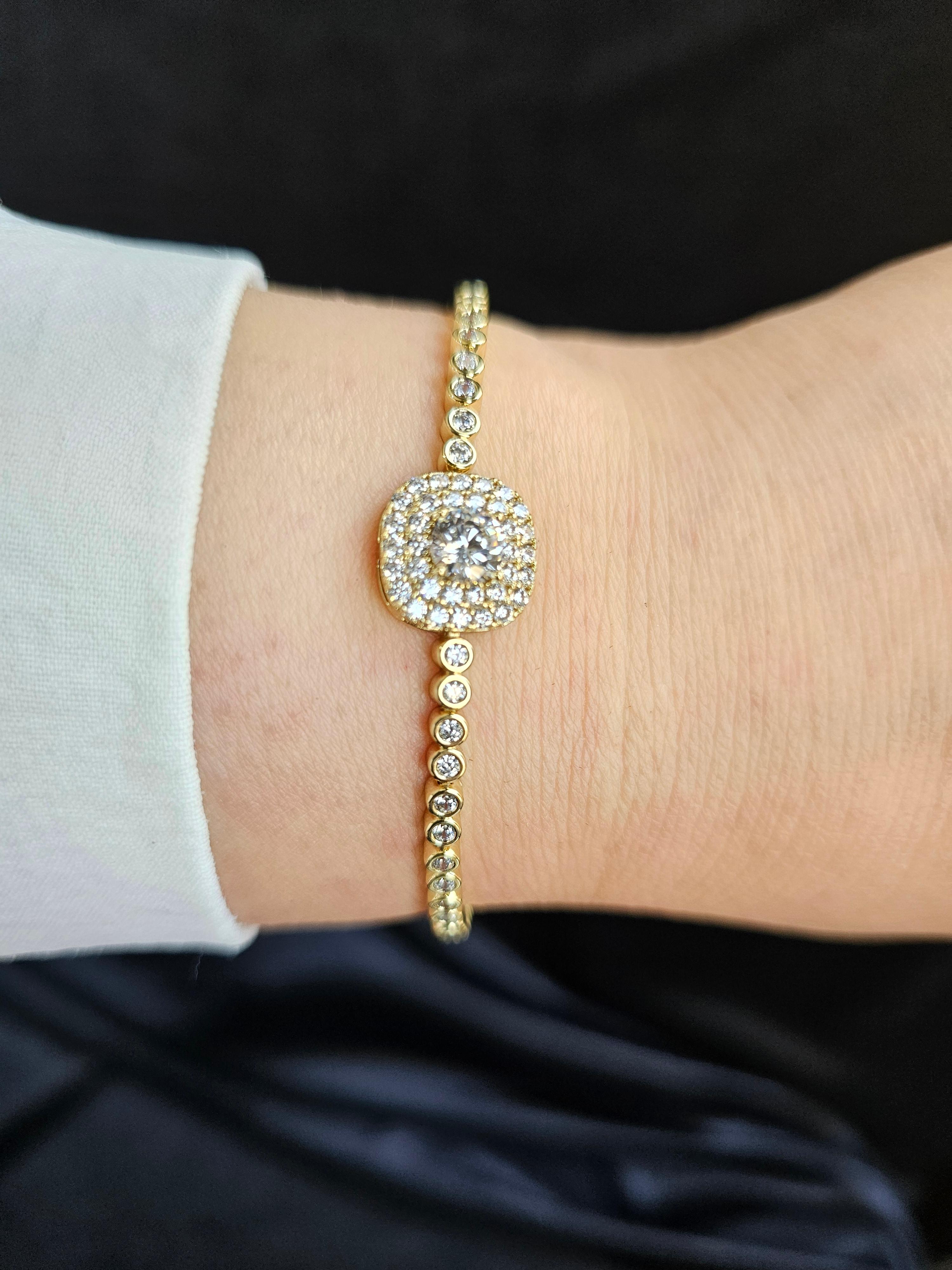 14K SUYOLU BAGET XUING BİLEKLİK XP065