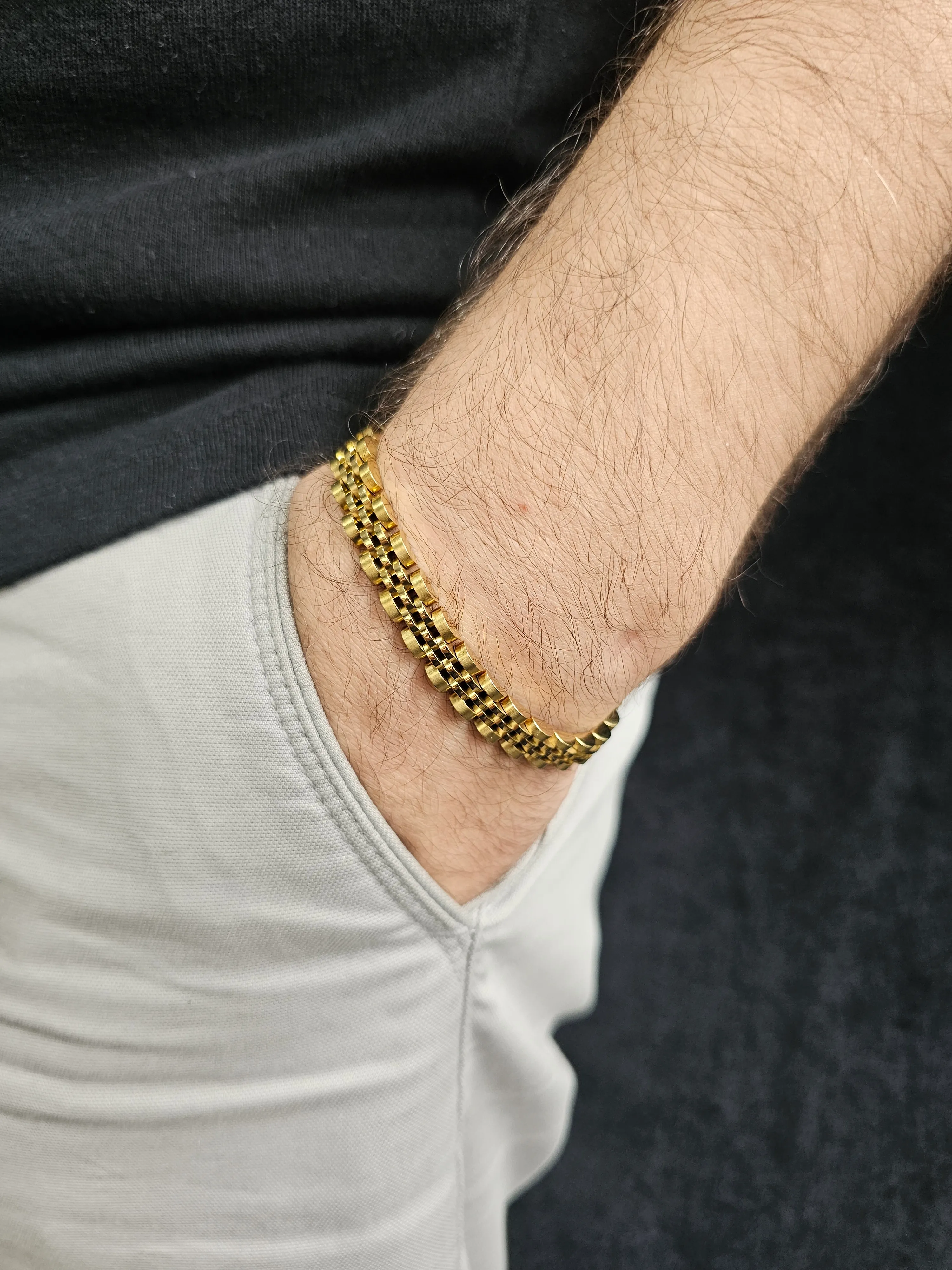 ÇELİK ERKEK BİLEKLİK  E59