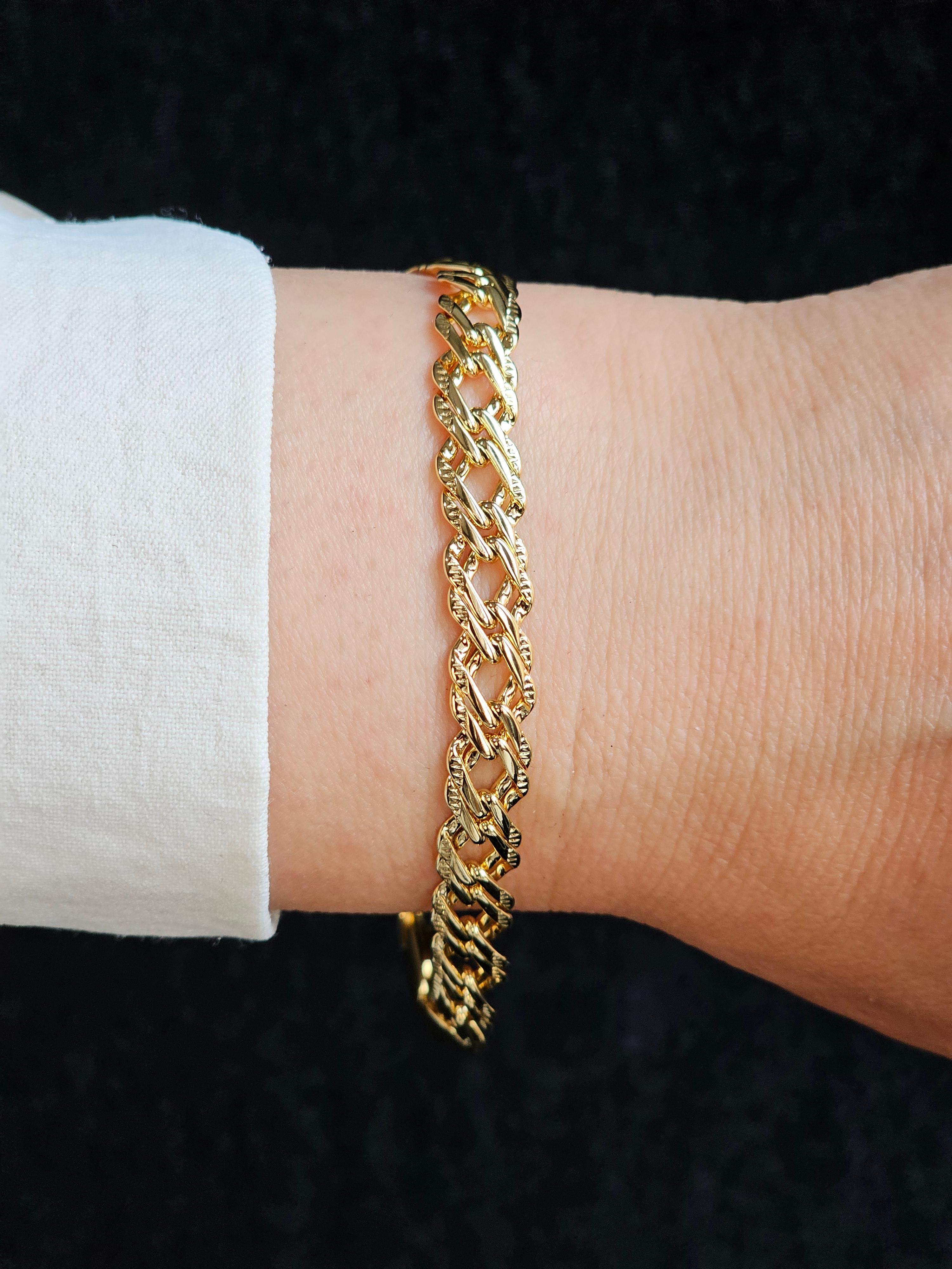 14k İTALYAN ZİNCİR XUPING BİLEKLİK   XP036