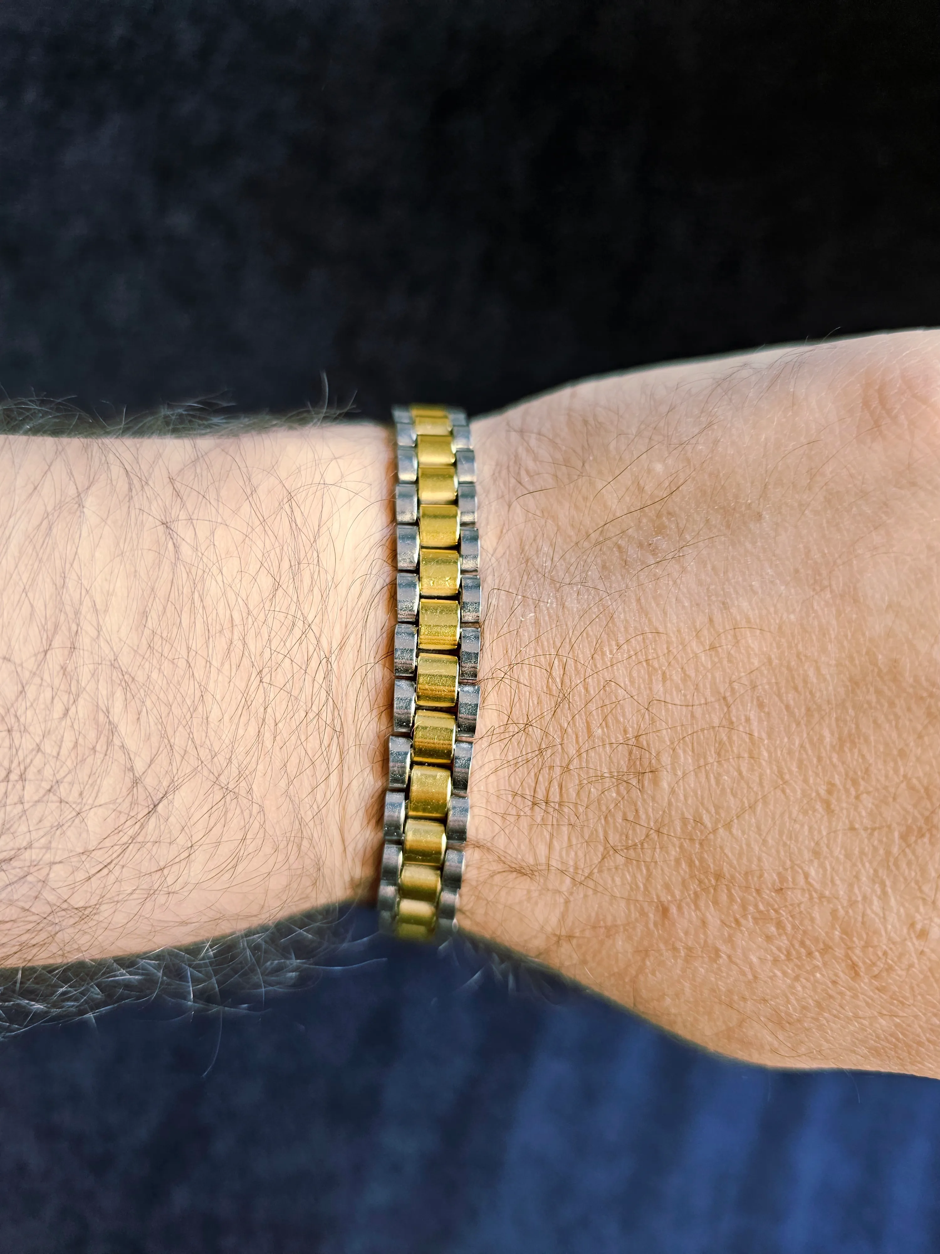 Erkek Rolex Çelik Bileklik - 316L Çelik - E43