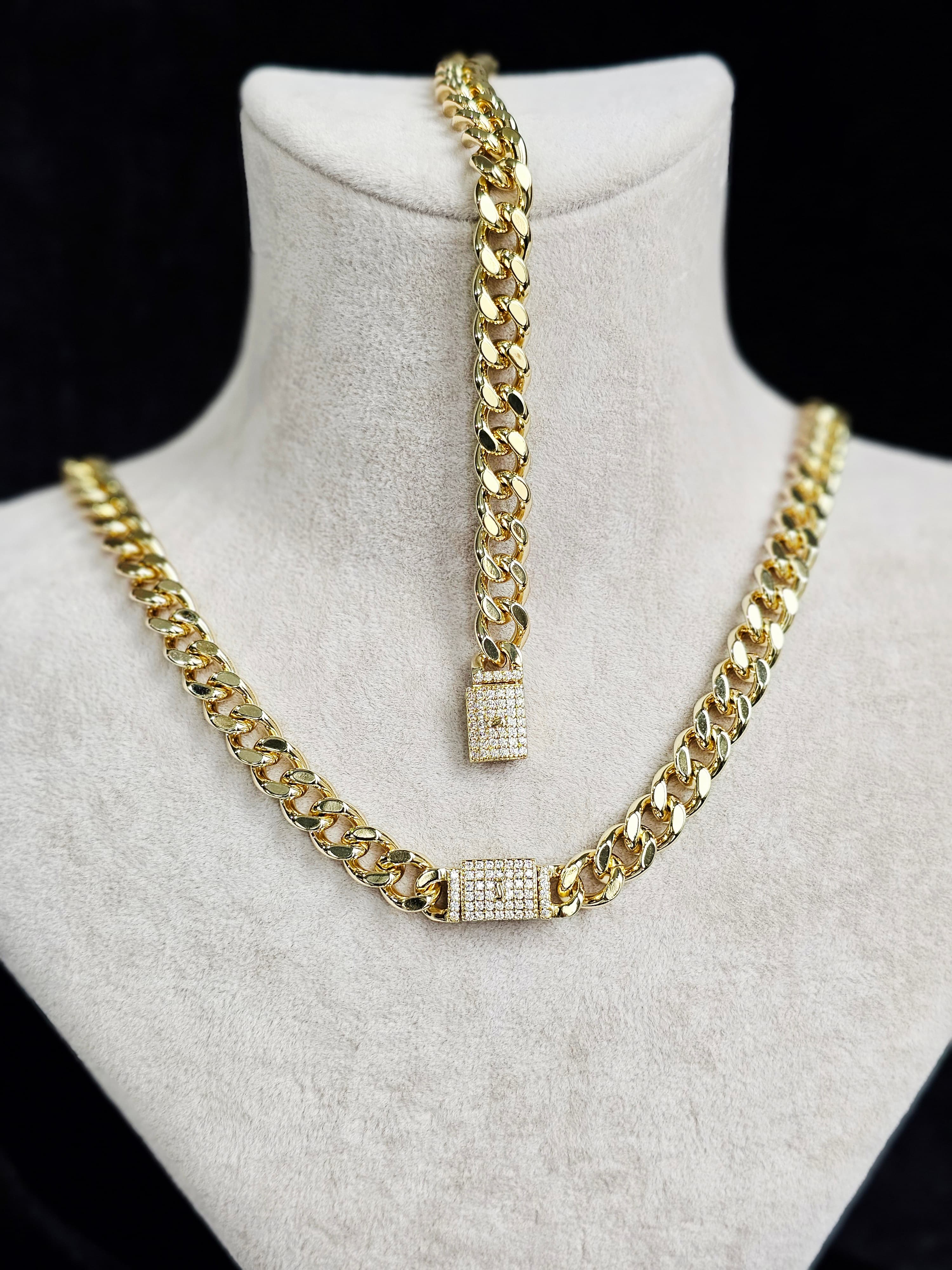 14K XUPING SADE GURMET BİLEKLİK & KOLYE SET03