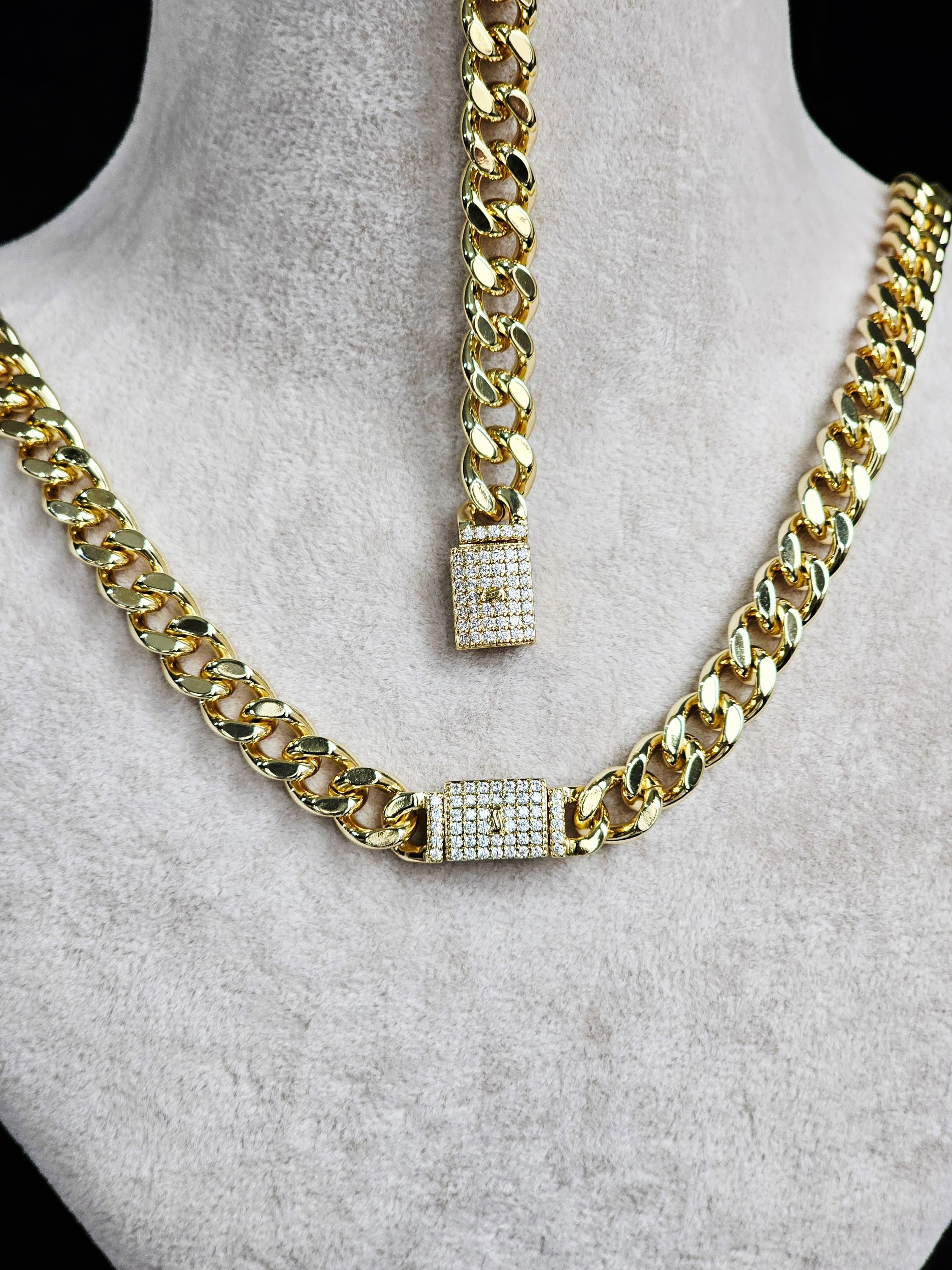 14K XUPING SADE GURMET BİLEKLİK & KOLYE SET03