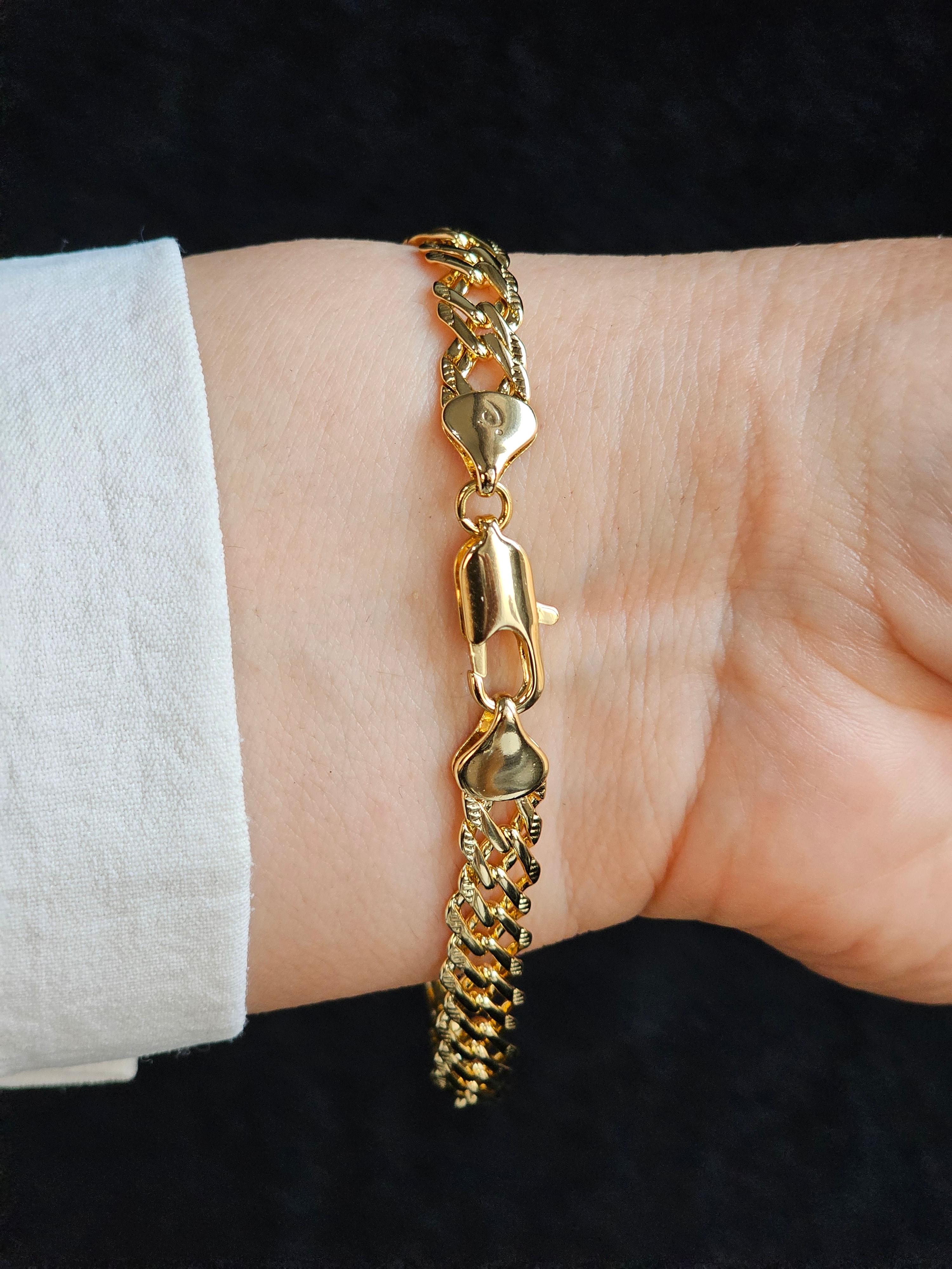 14k İTALYAN ZİNCİR XUPING BİLEKLİK   XP036