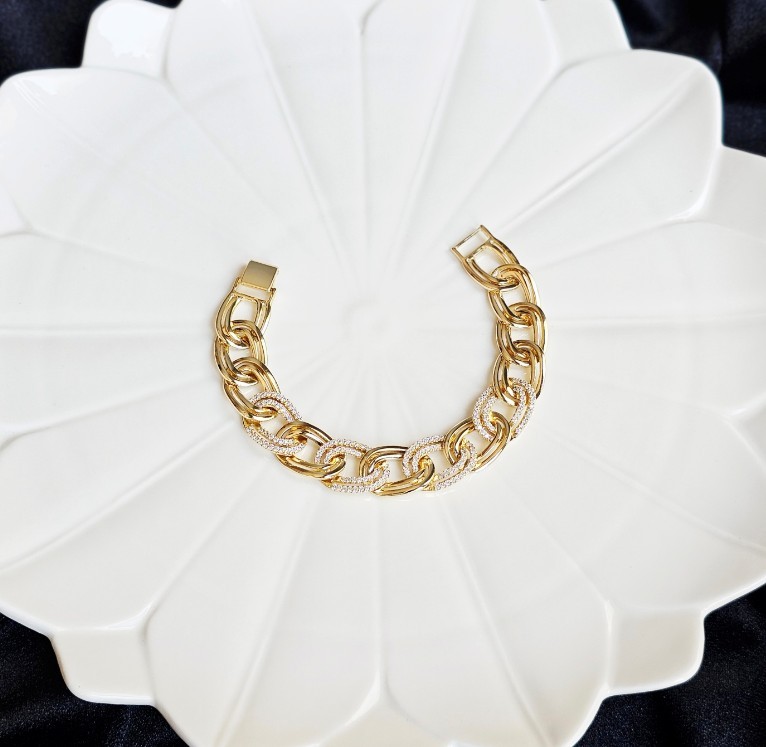 14 K XUPİNG SAMANYOLU BİLEKLİK 064