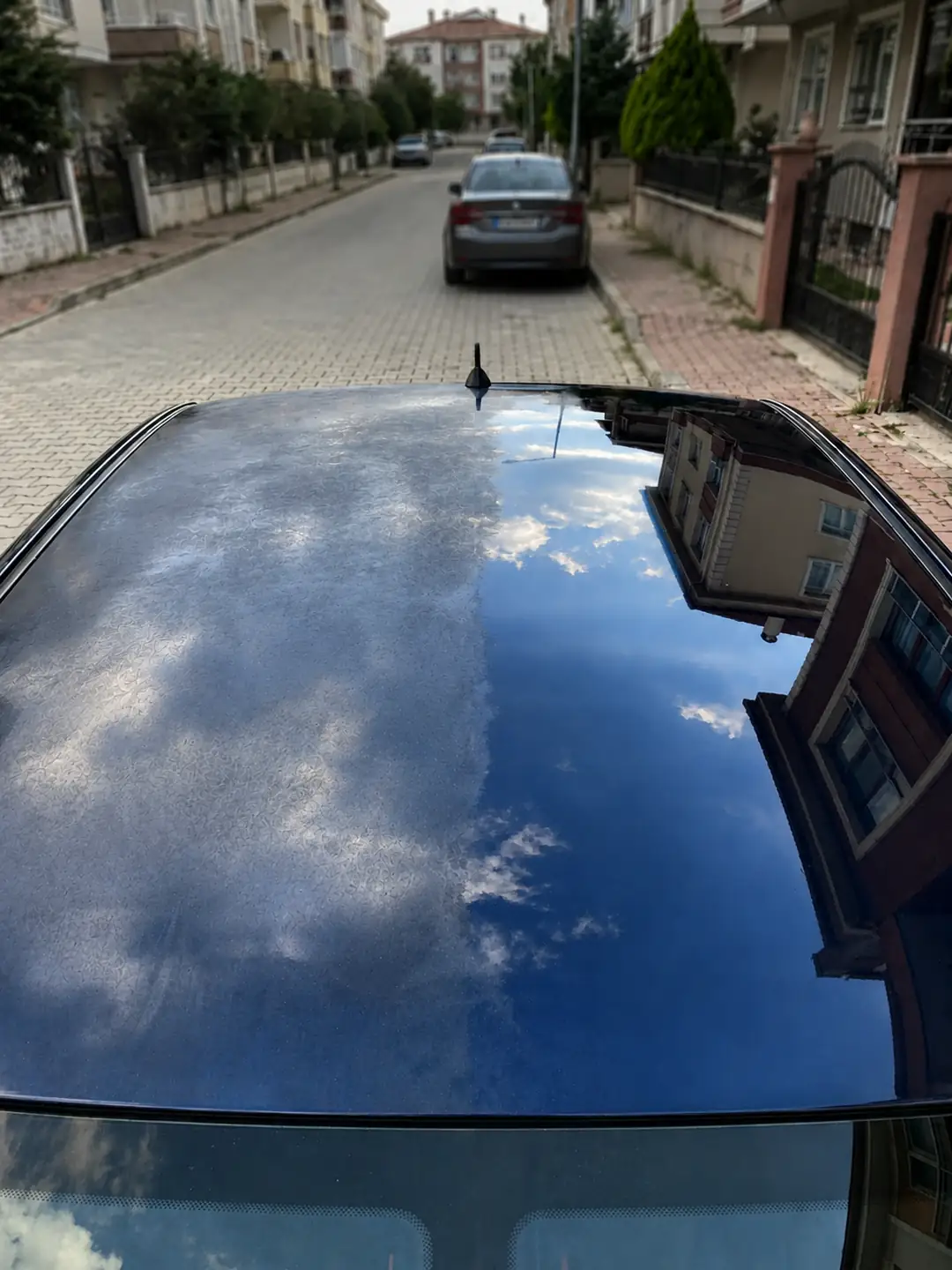 Carpalix Titanium Ceramic Wax tavan uygulama görseli