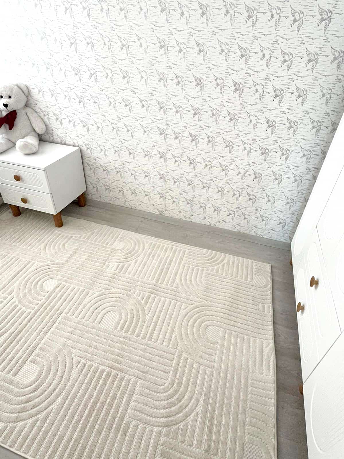 Bohem Bej İskandinav Bohem Salon ve Oturma Odası Halısı - 200x290cm