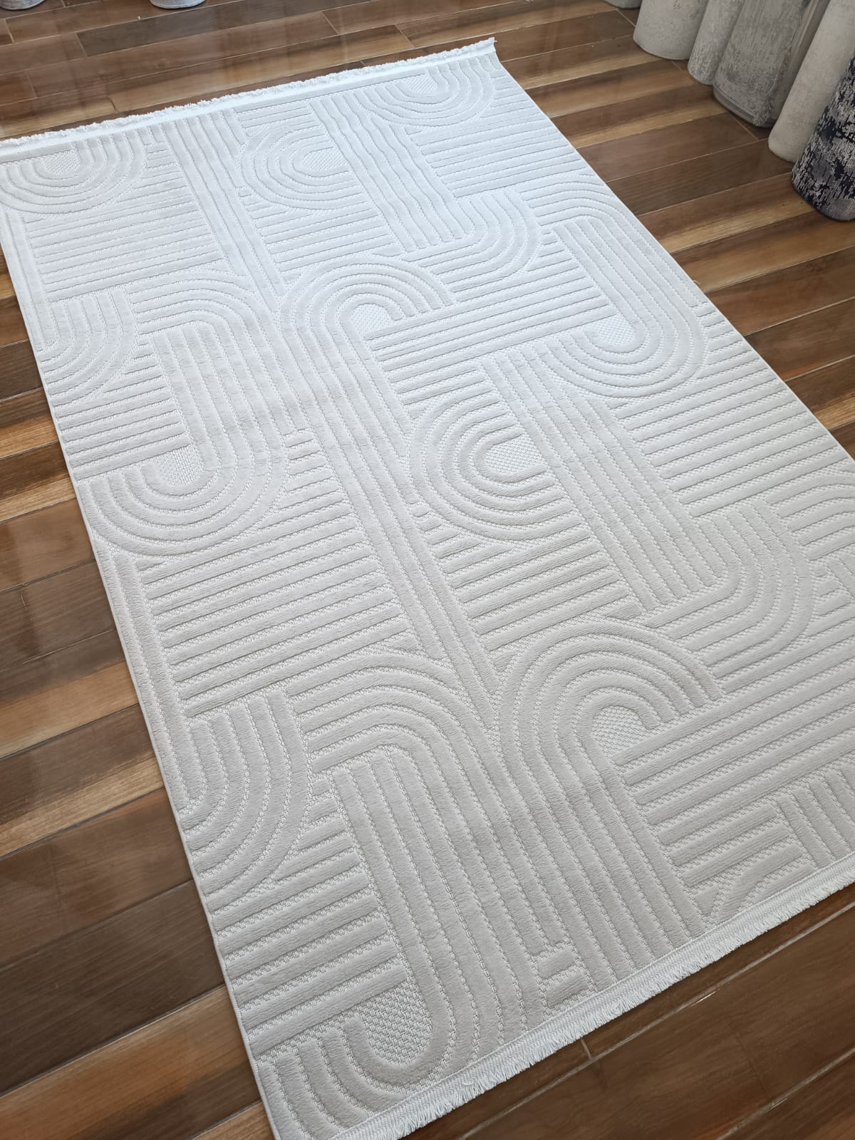 Bohem Bej İskandinav Bohem Salon ve Oturma Odası Halısı - 200x290cm