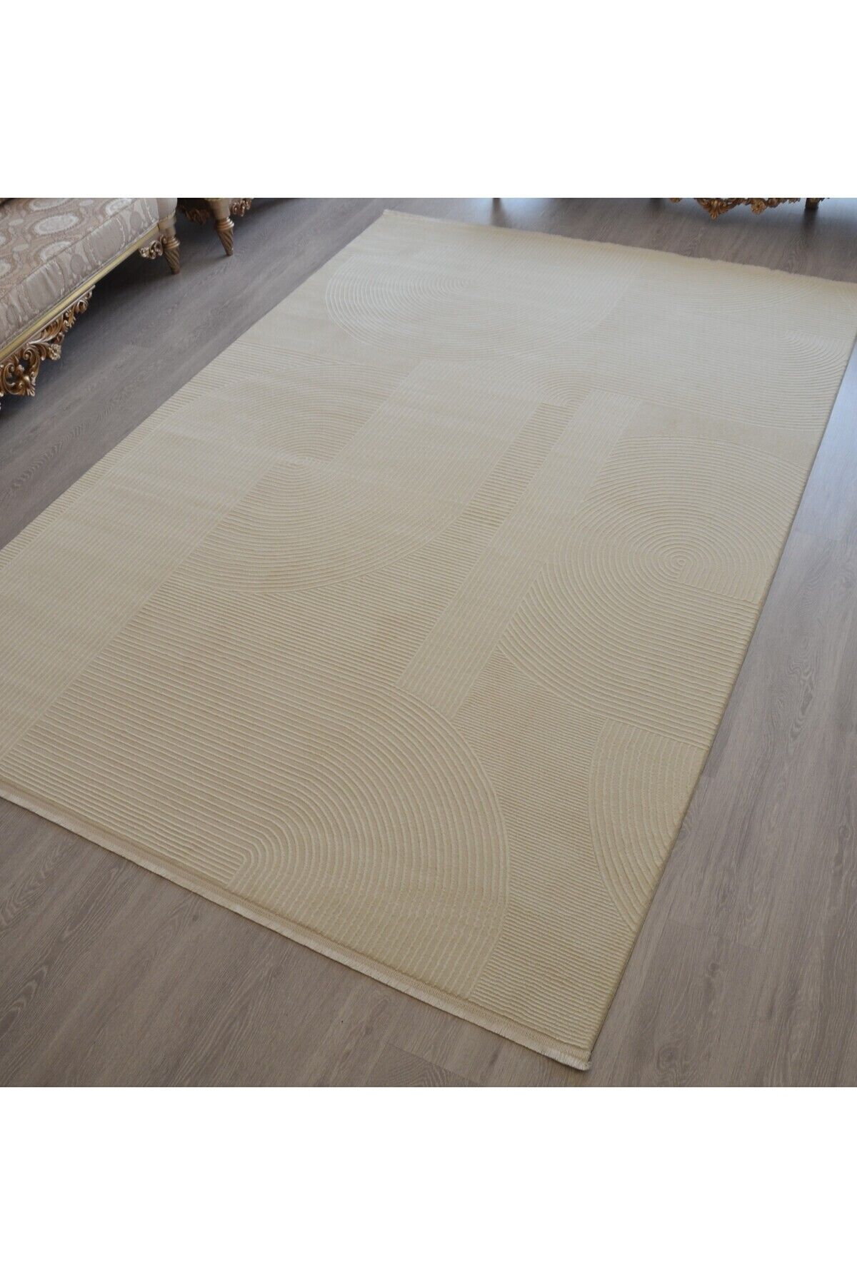 Bohem Stili İskandinav Polip Polyester Salon Halısı