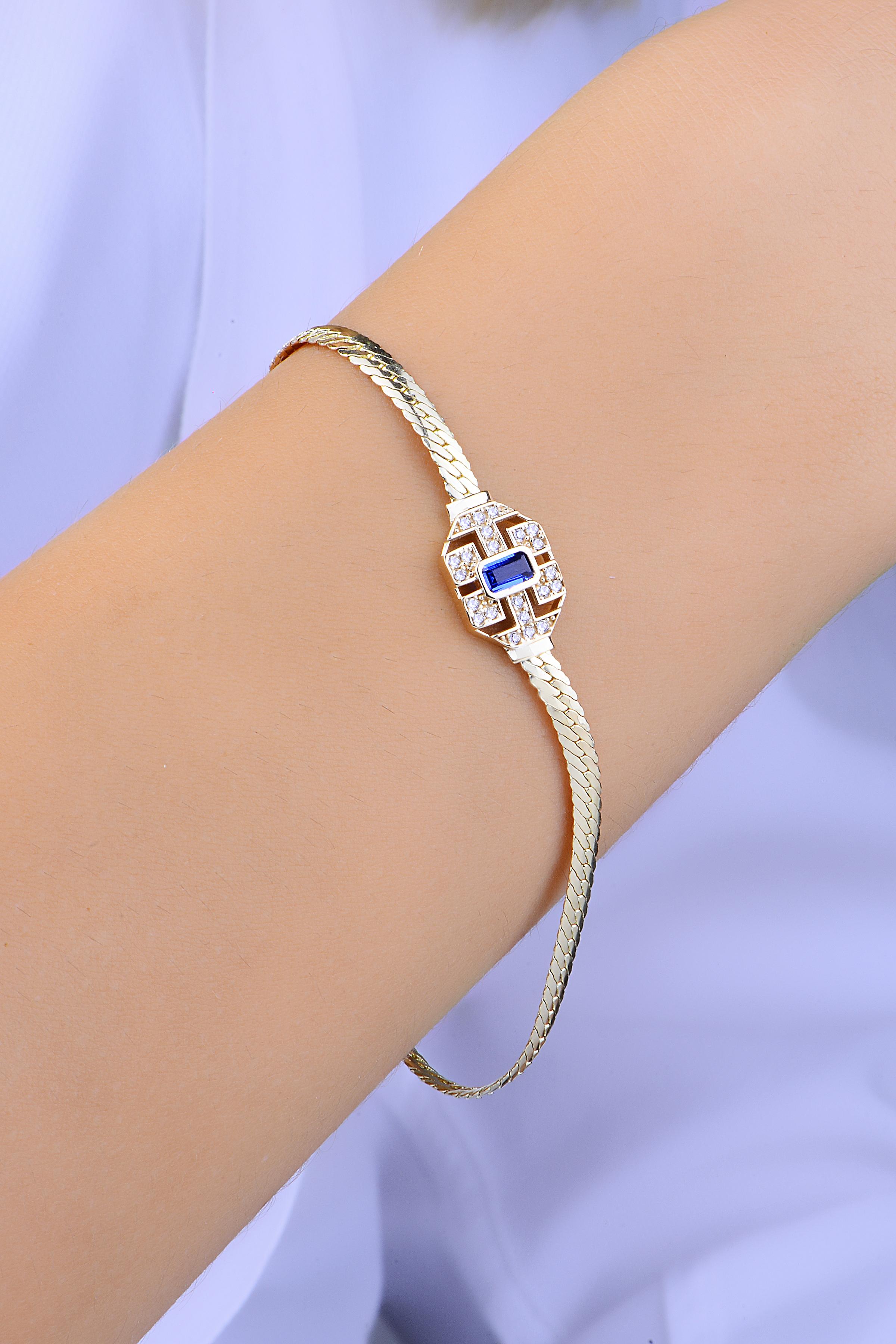 Blue Harmony Bracelet