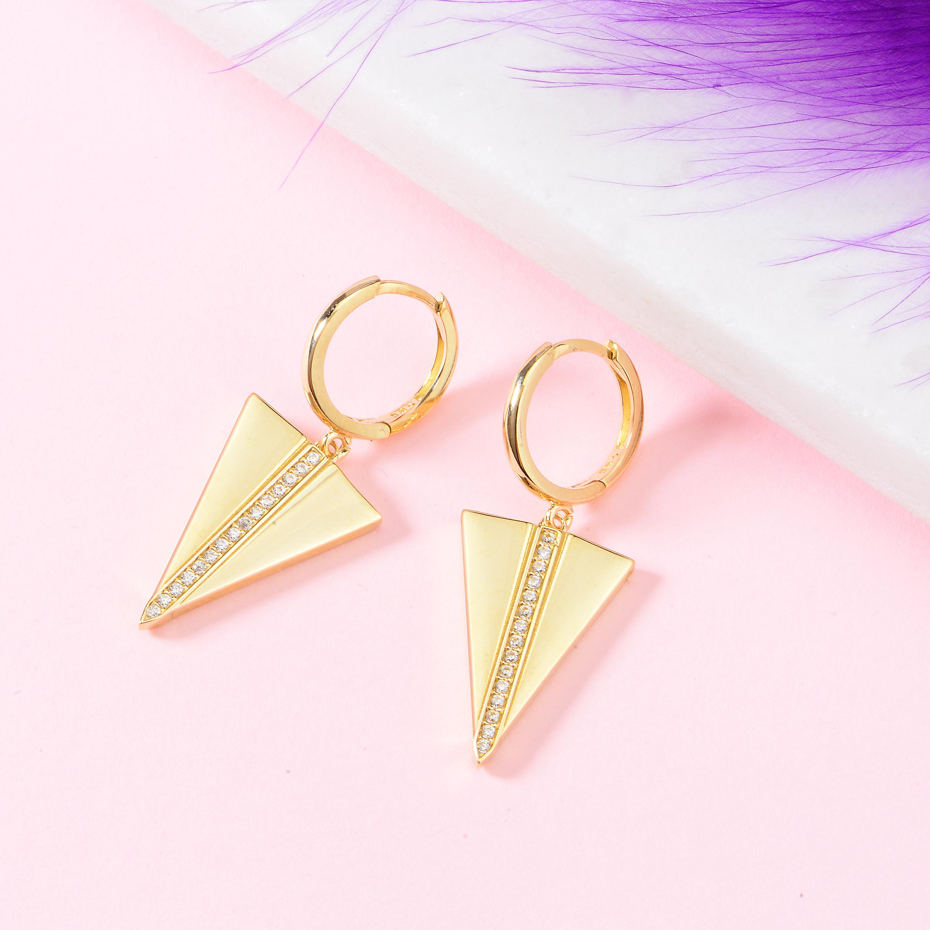 Triangle Earrings