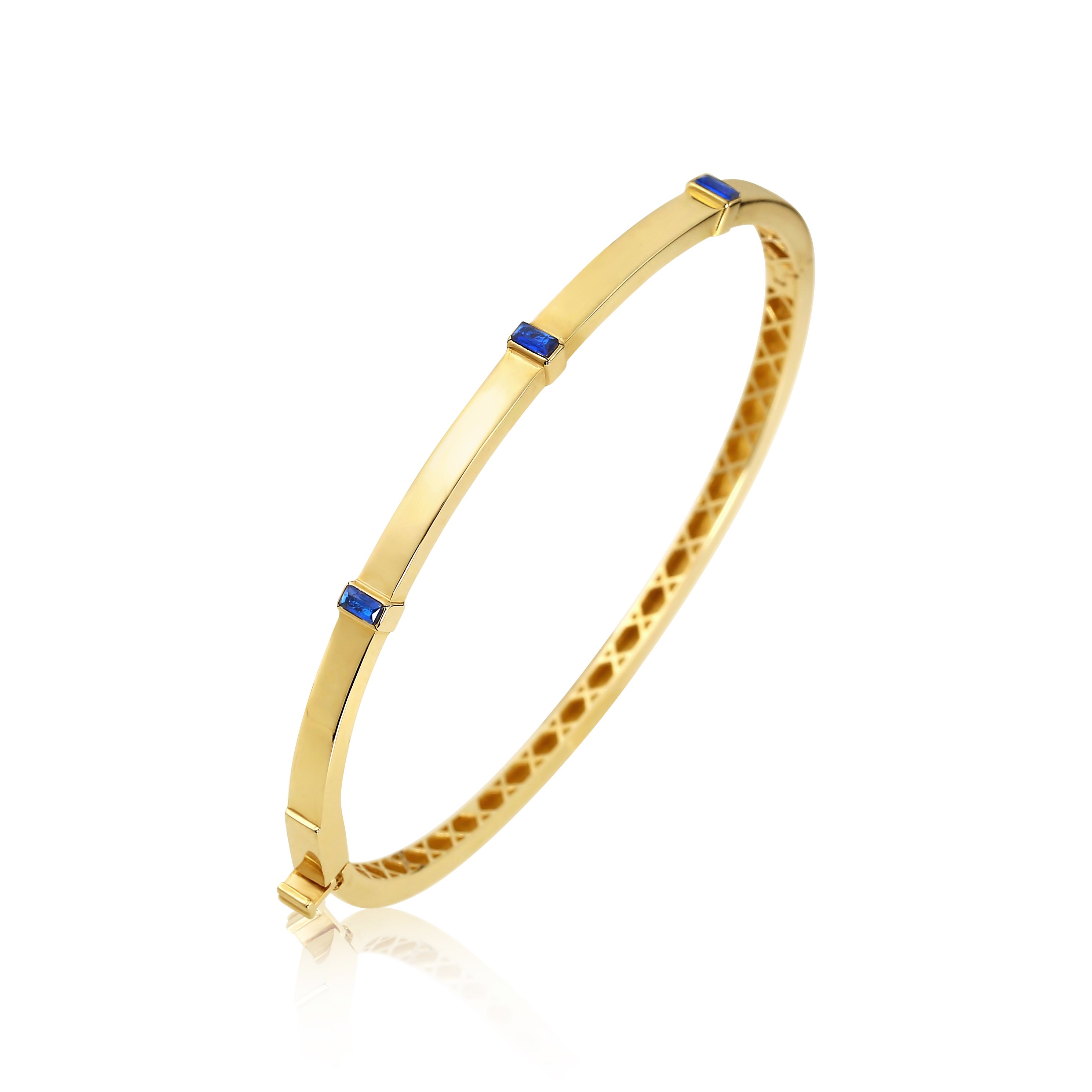 Trinity Gem Bangle