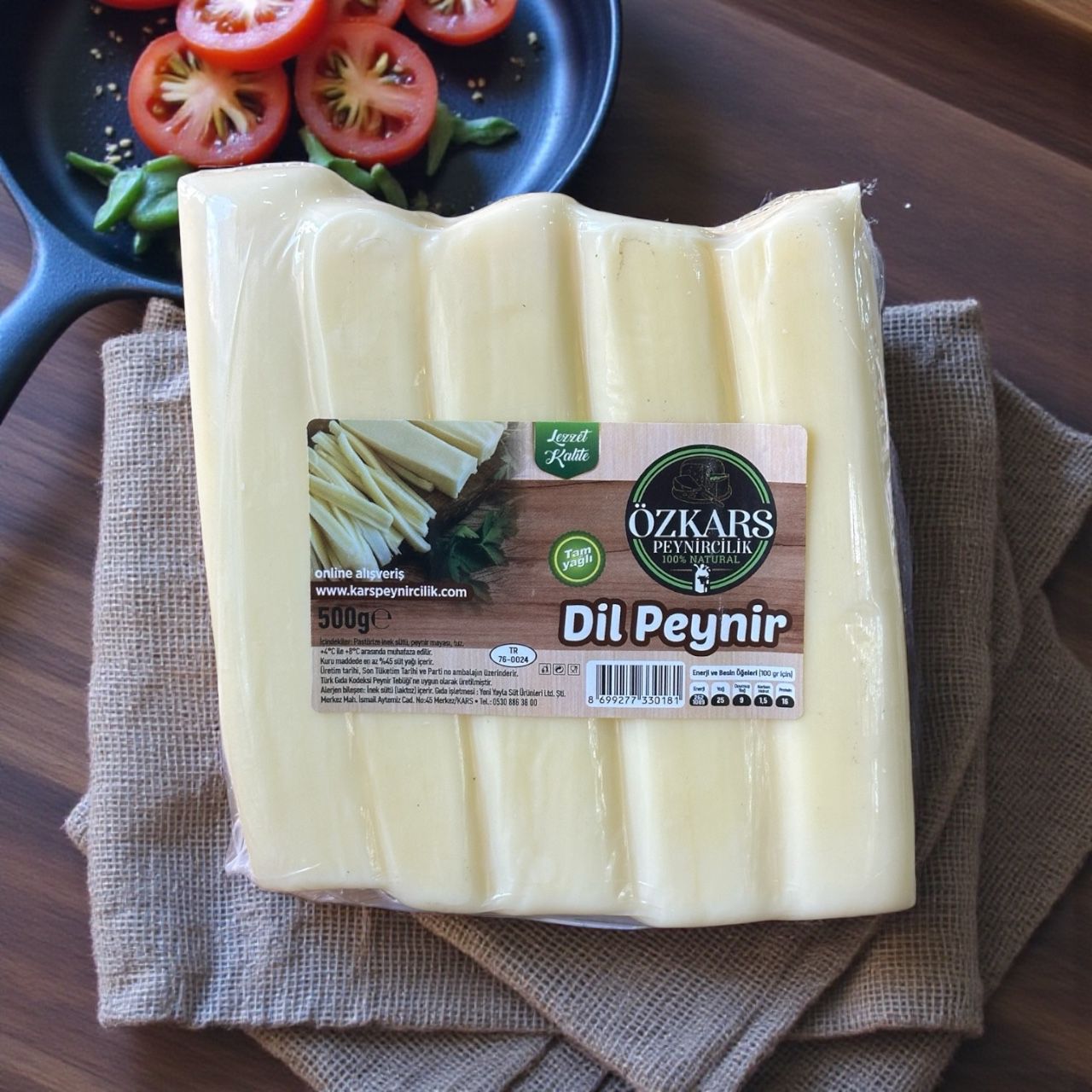 Kars Yağlı Dil Peynir 500gr