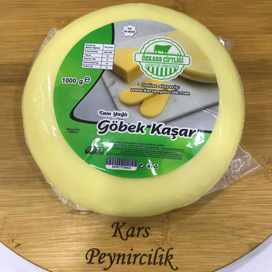 Kars Taze Kaşar Göbek 1kg