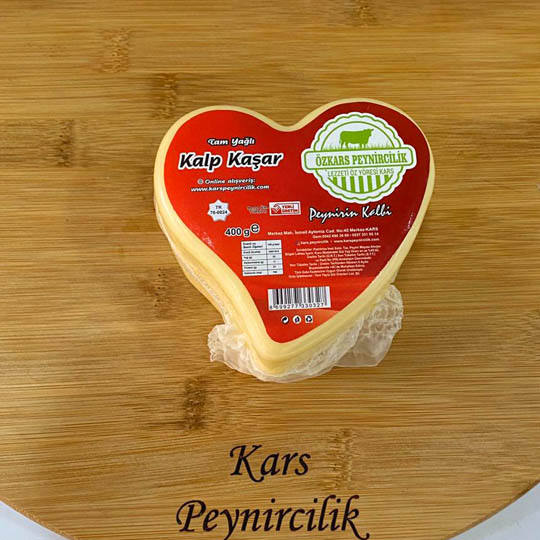Kars Taze Kalp Kaşar 400gr