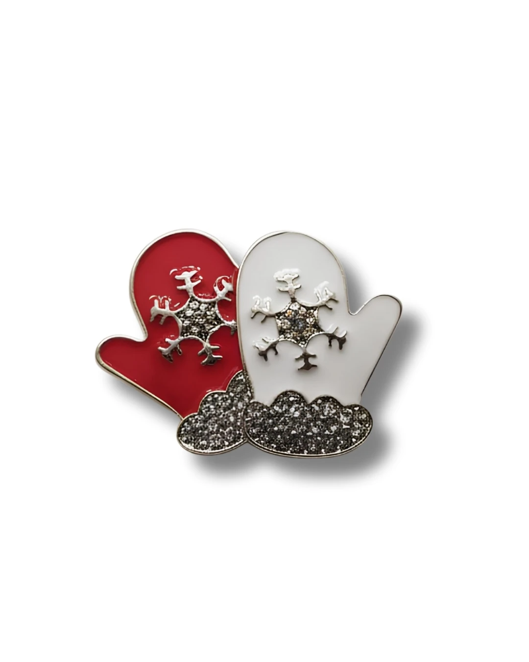 Snowflake Mittens Broş – Yılbaşı Özel Seri