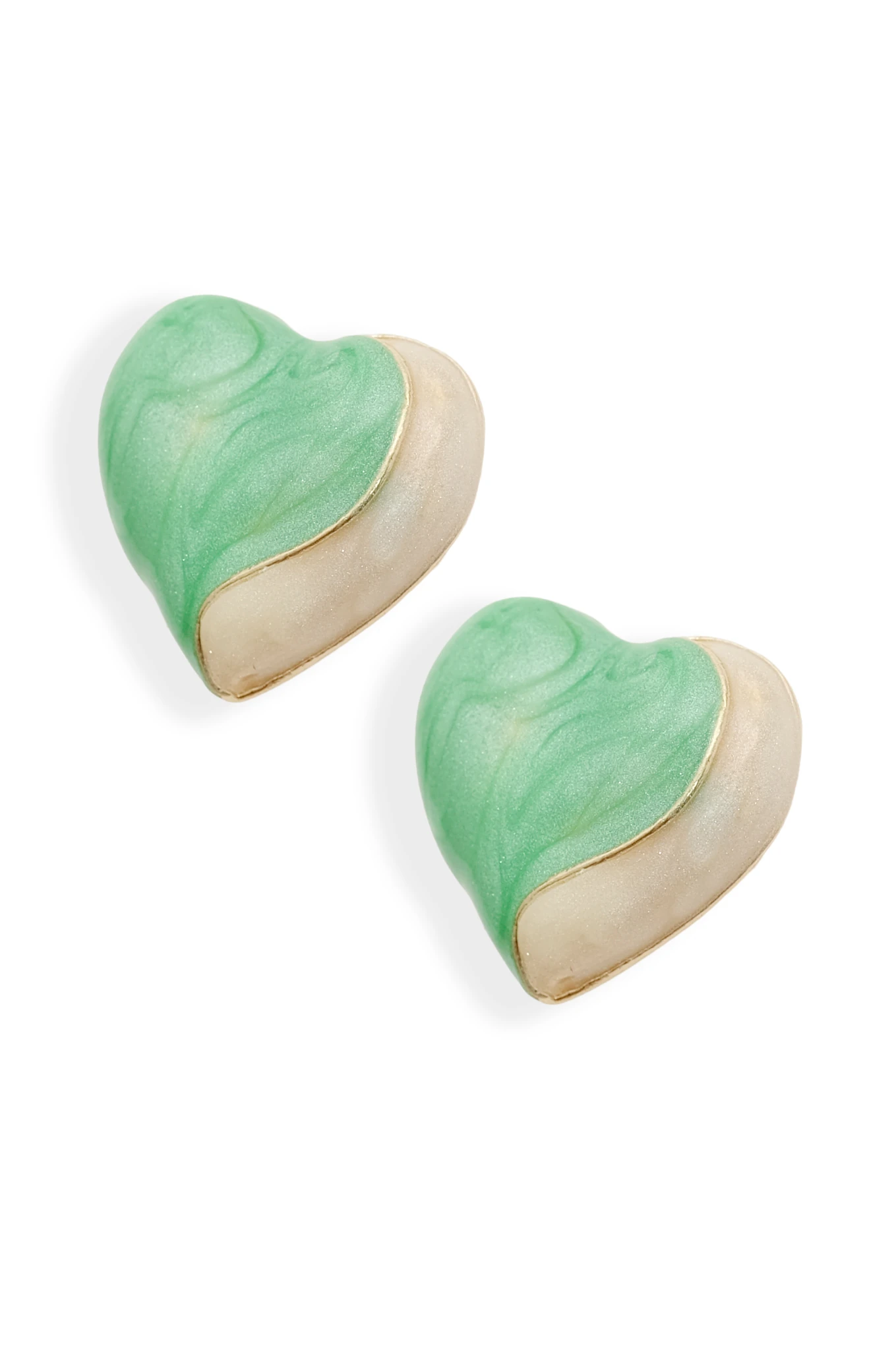 Emerald Bliss Kalpli Yeşil Mine Küpe