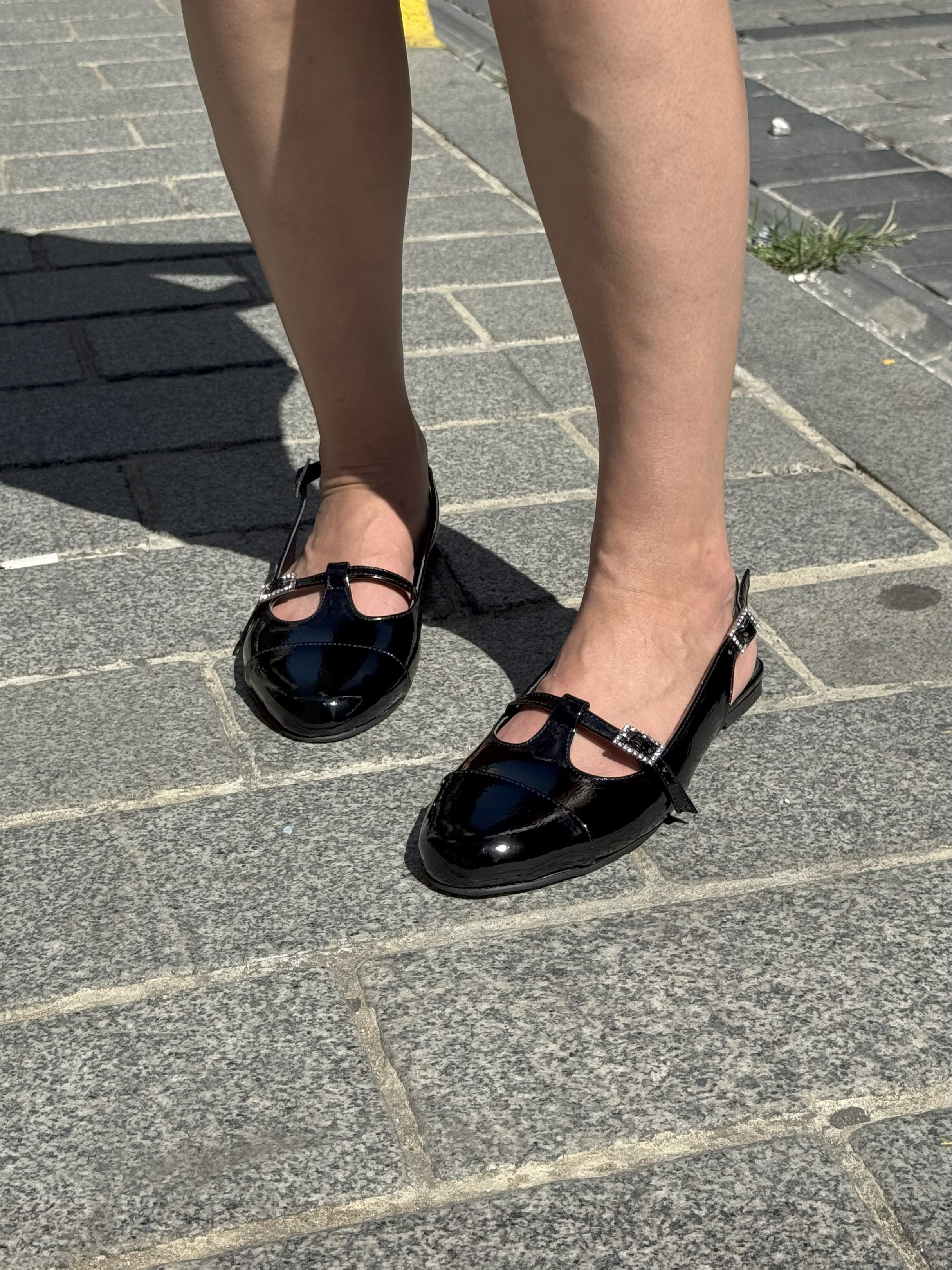 SENORITA Bantlı Arkası Açık Babet