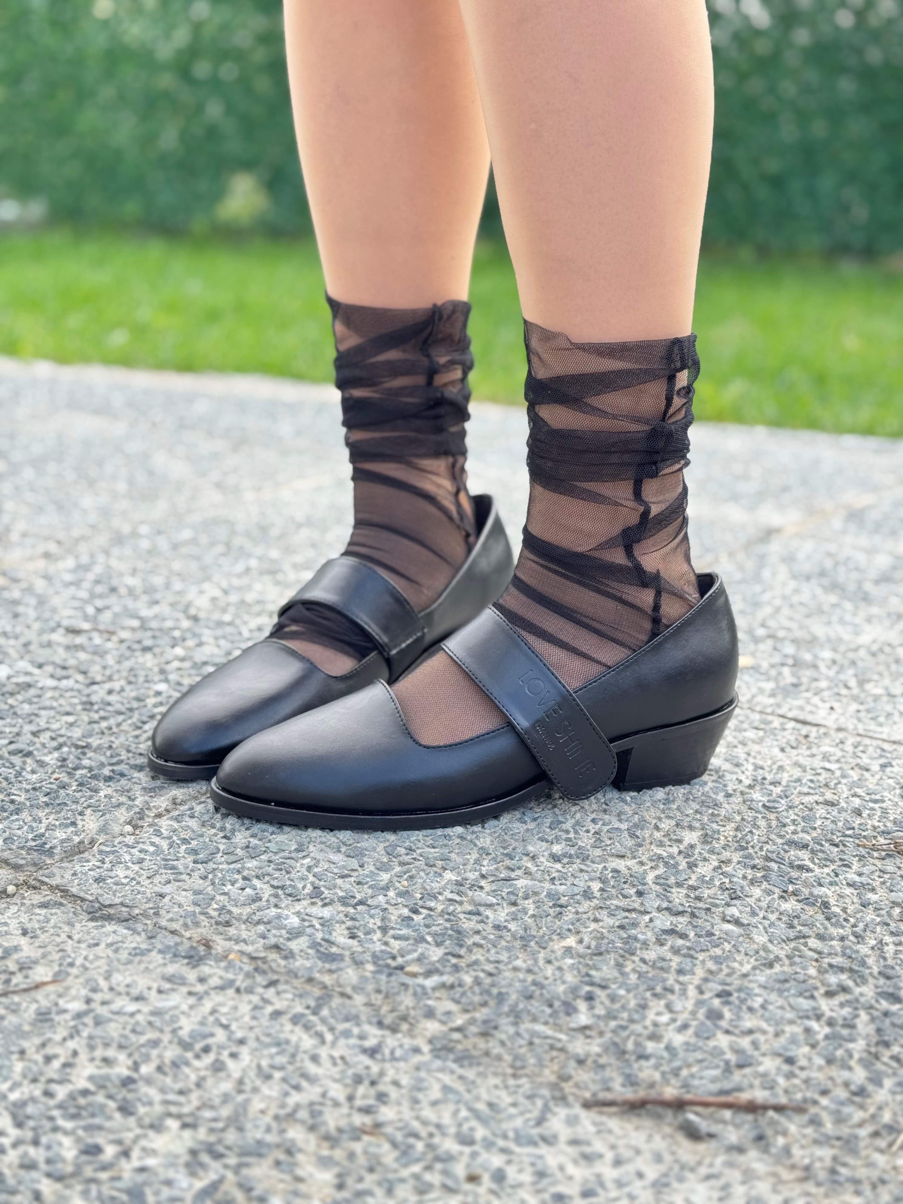 Alvesta Büyük Numara Ahşap Ökçeli Bantlı Kadın Ayakkabı Şık ve Rahat Stil