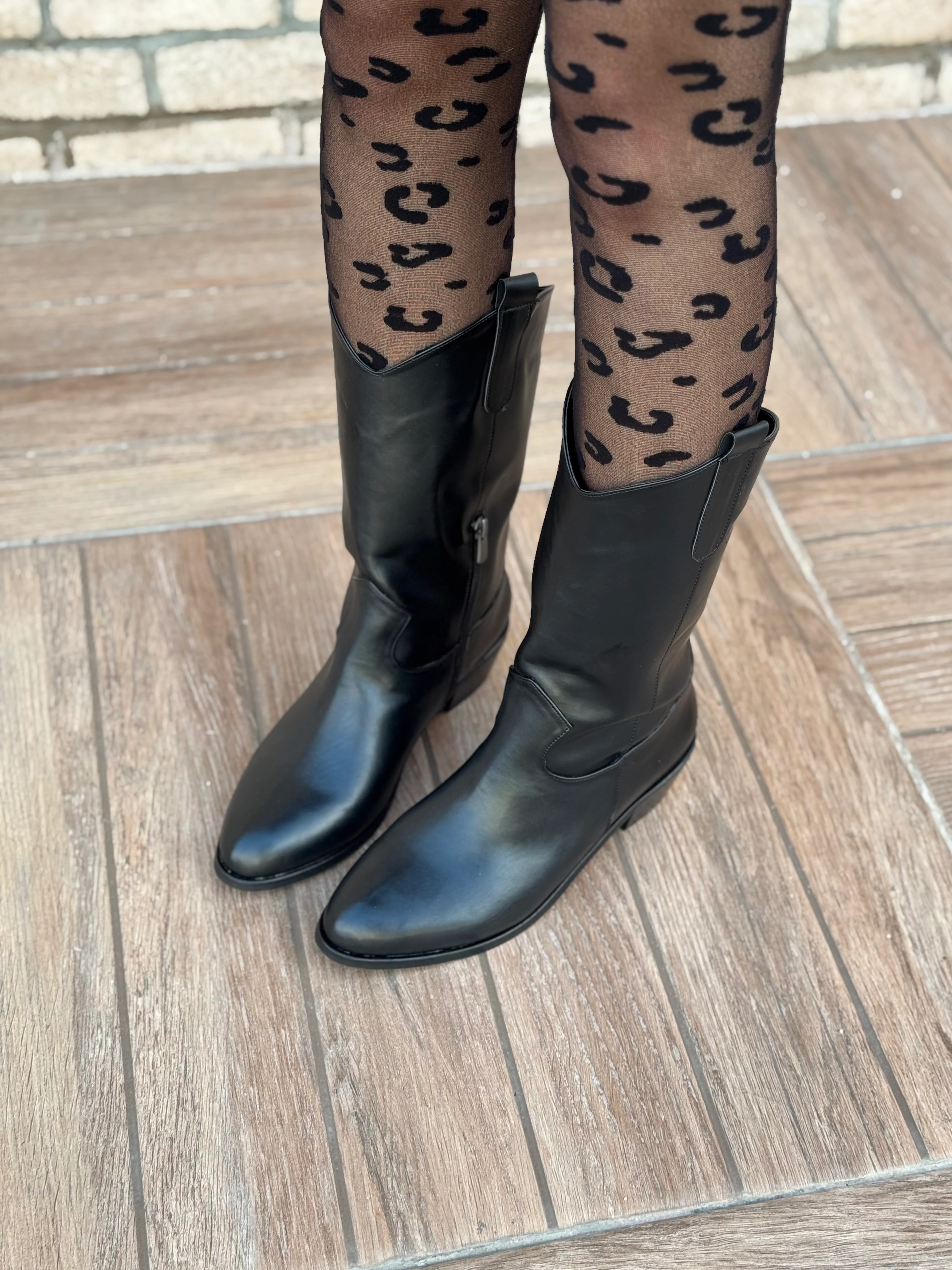 Furya Rodeo Uzun Kovboy Kadın Bot Suni Deri Büyük Numara