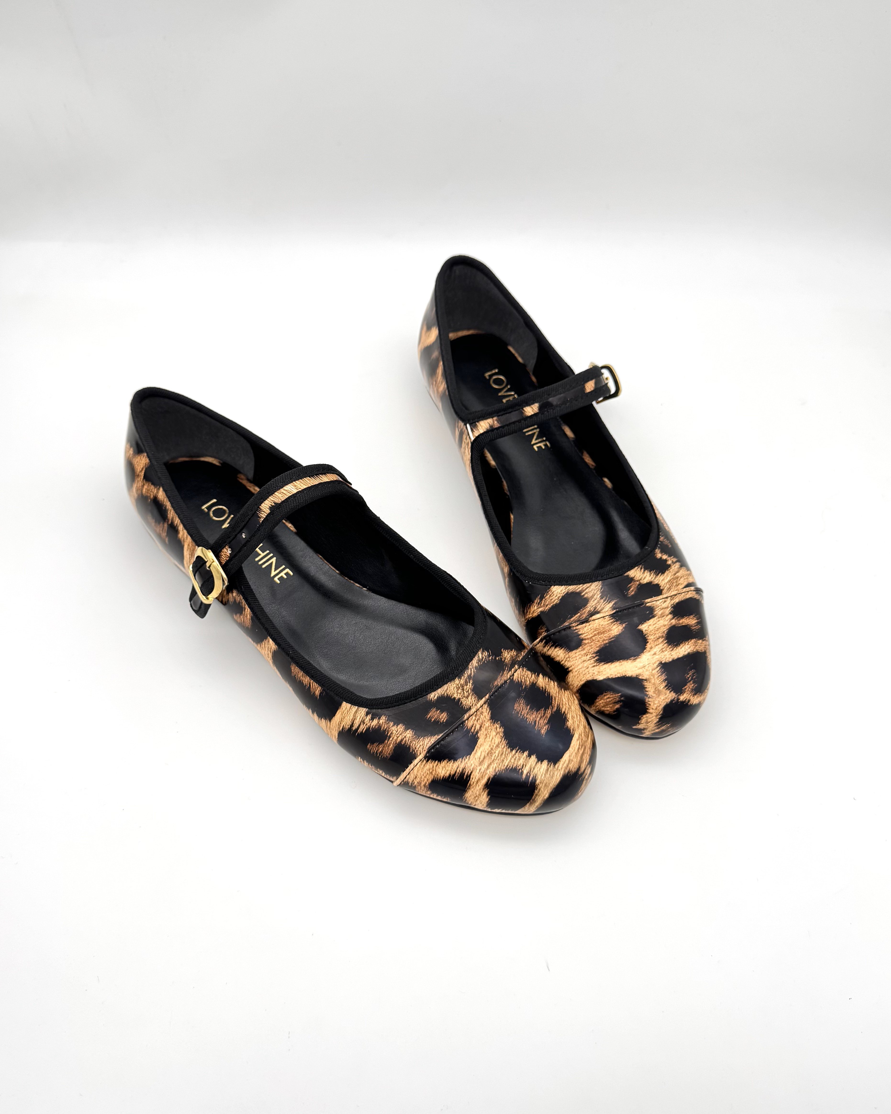 Tokalı İki parça Babet - Leopar
