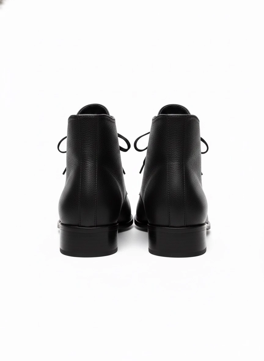 Elvaira Bağcıklı Mat Kadın Bot Modern ve Rahat Büyük Numara