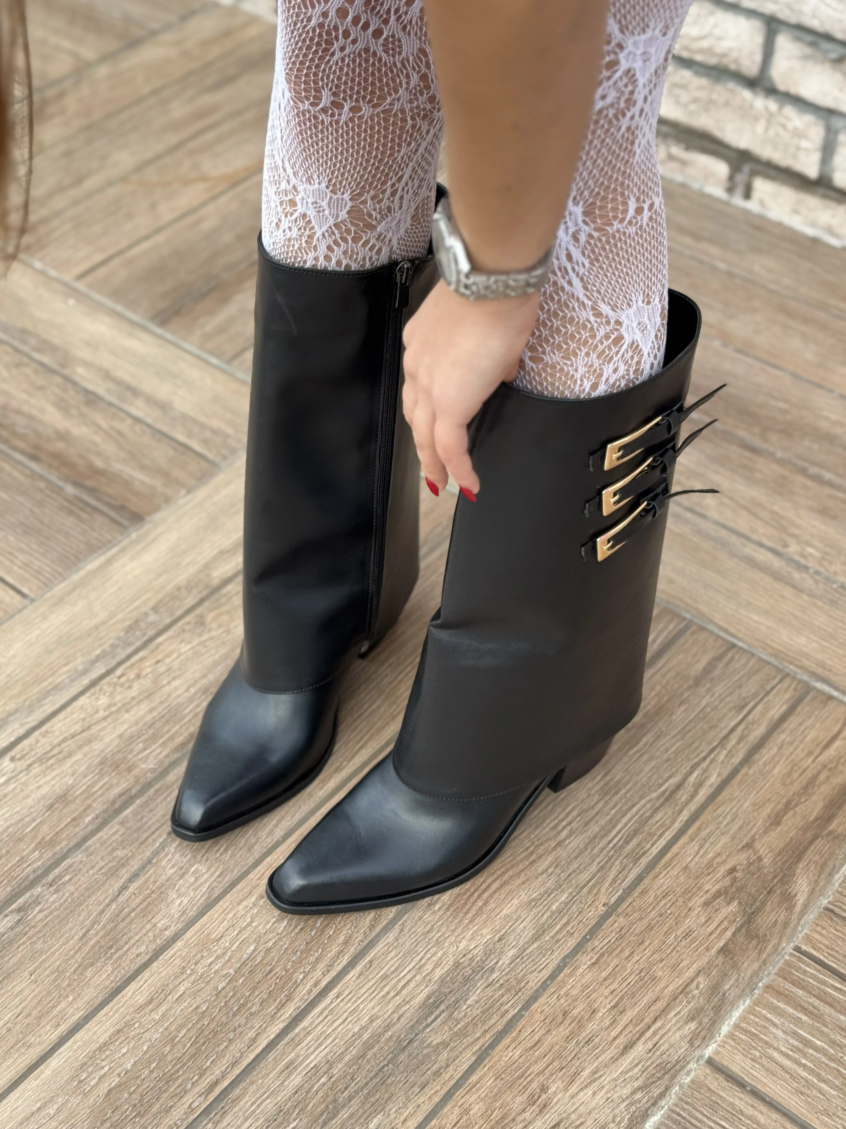 Romeduo Büyük Numara Kadın Tak-Çıkar Çizme & Bot – Özel Koleksiyon